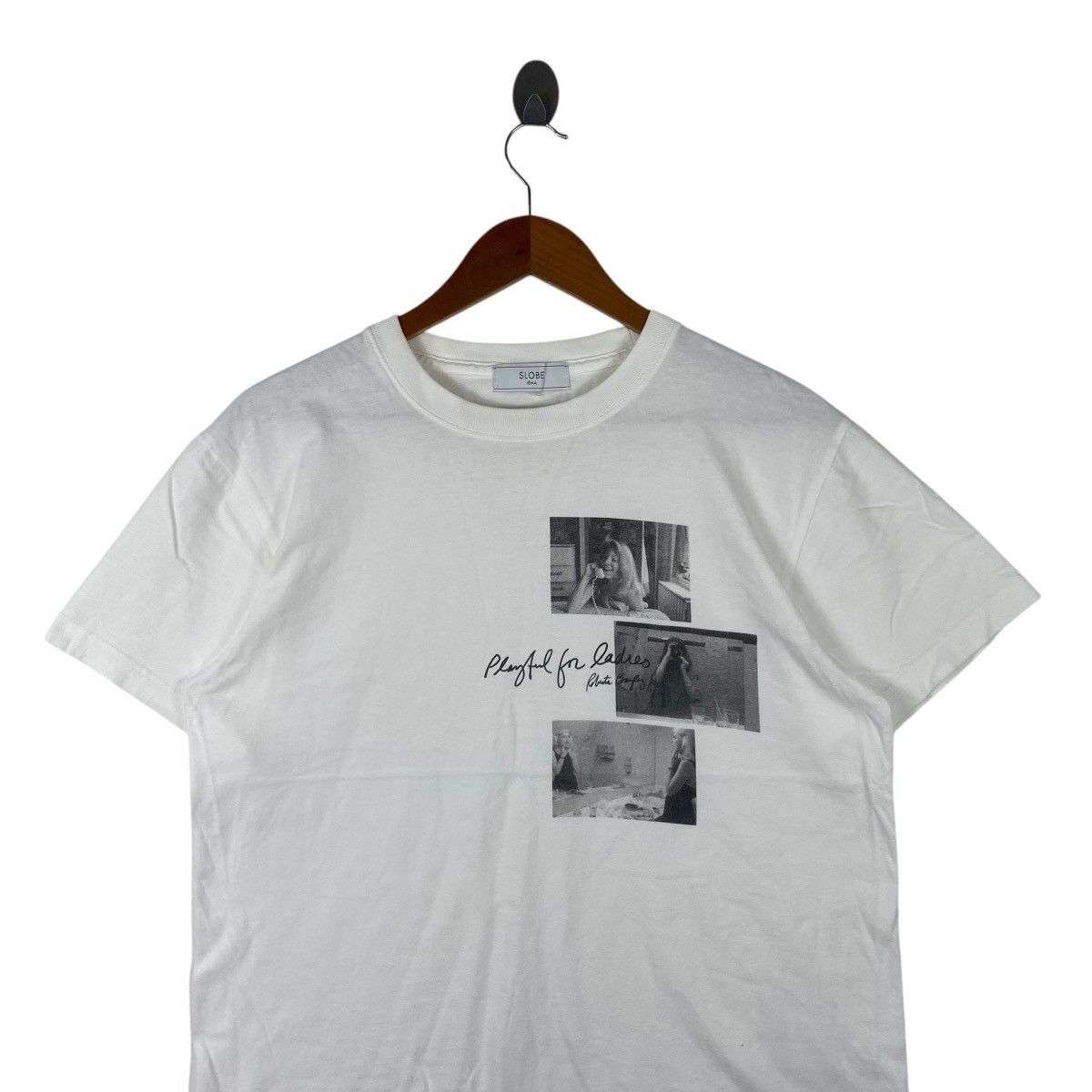 Vintage ROBERTA BAYLEY FOTOFOLIO The Cool & The Crazy Tee Shirt Top Size M / US 6-8 / IT 42-44 - 2 Thumbnail