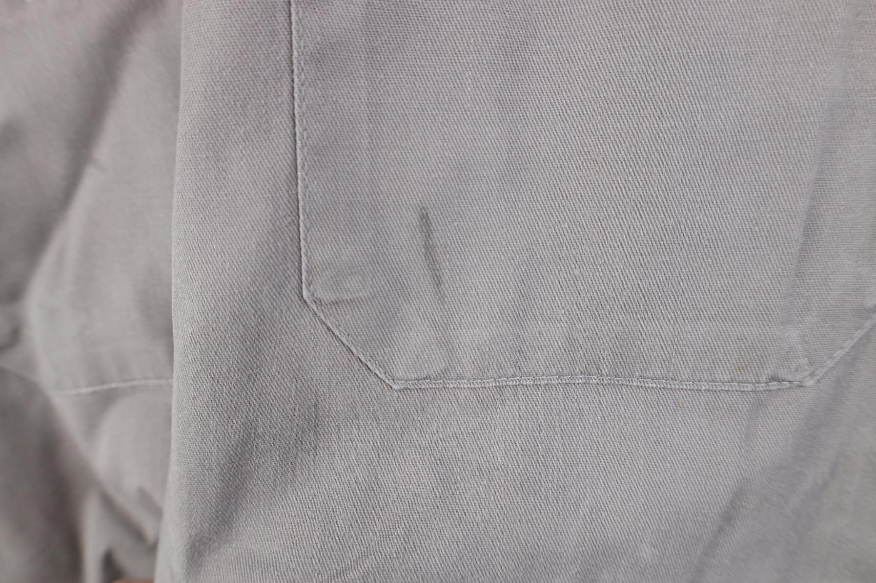 Vintage Vintage 90s Streetwear Workwear Mechanic Button Shirt Gray Size US XXL / EU 58 / 5 - 5 Thumbnail