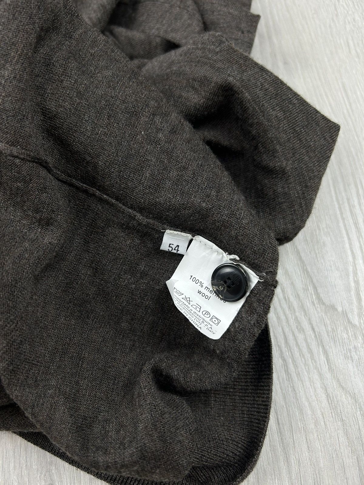 Pal Zileri Lab Pal Zileri Wool Cardigan Size L Size US L / EU 52-54 / 3 - 6 Thumbnail