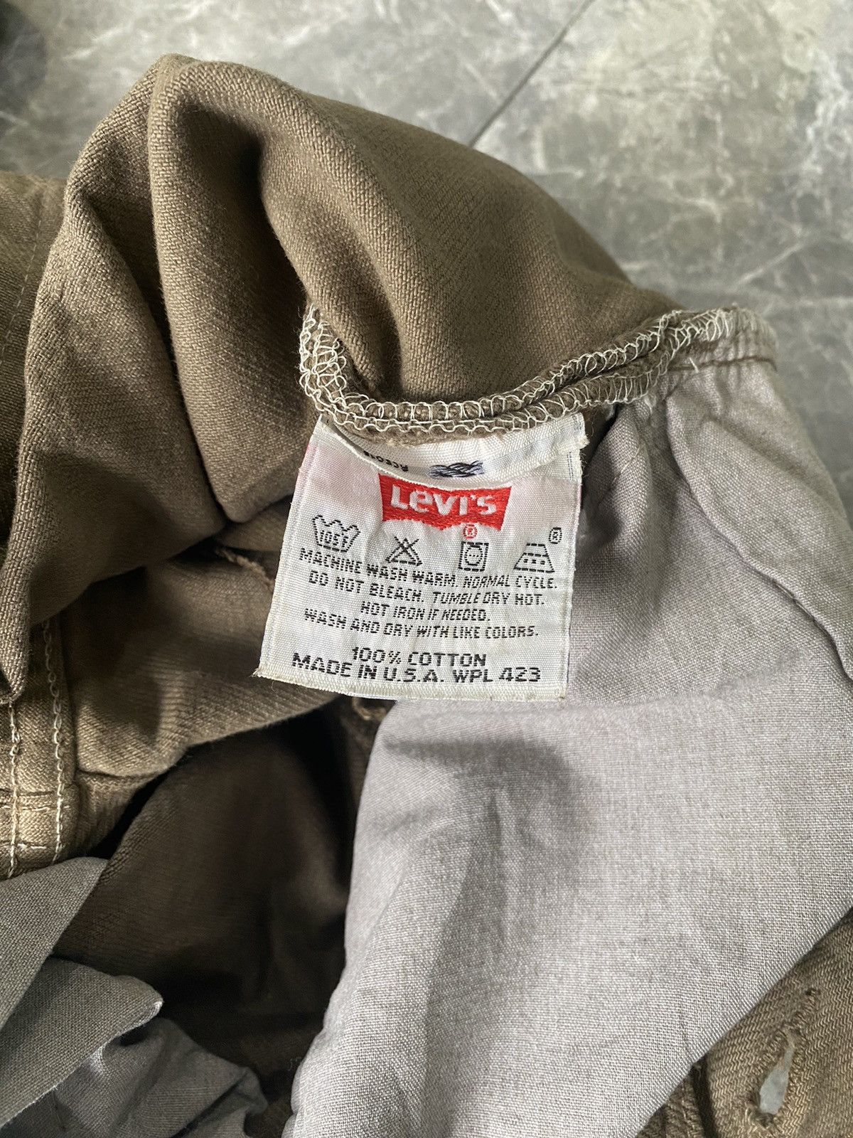 Levi's Vintage 90’s Levis 501 x 73-R Distressed Denim Jeans Size US 32 / EU 48 - 11 Thumbnail