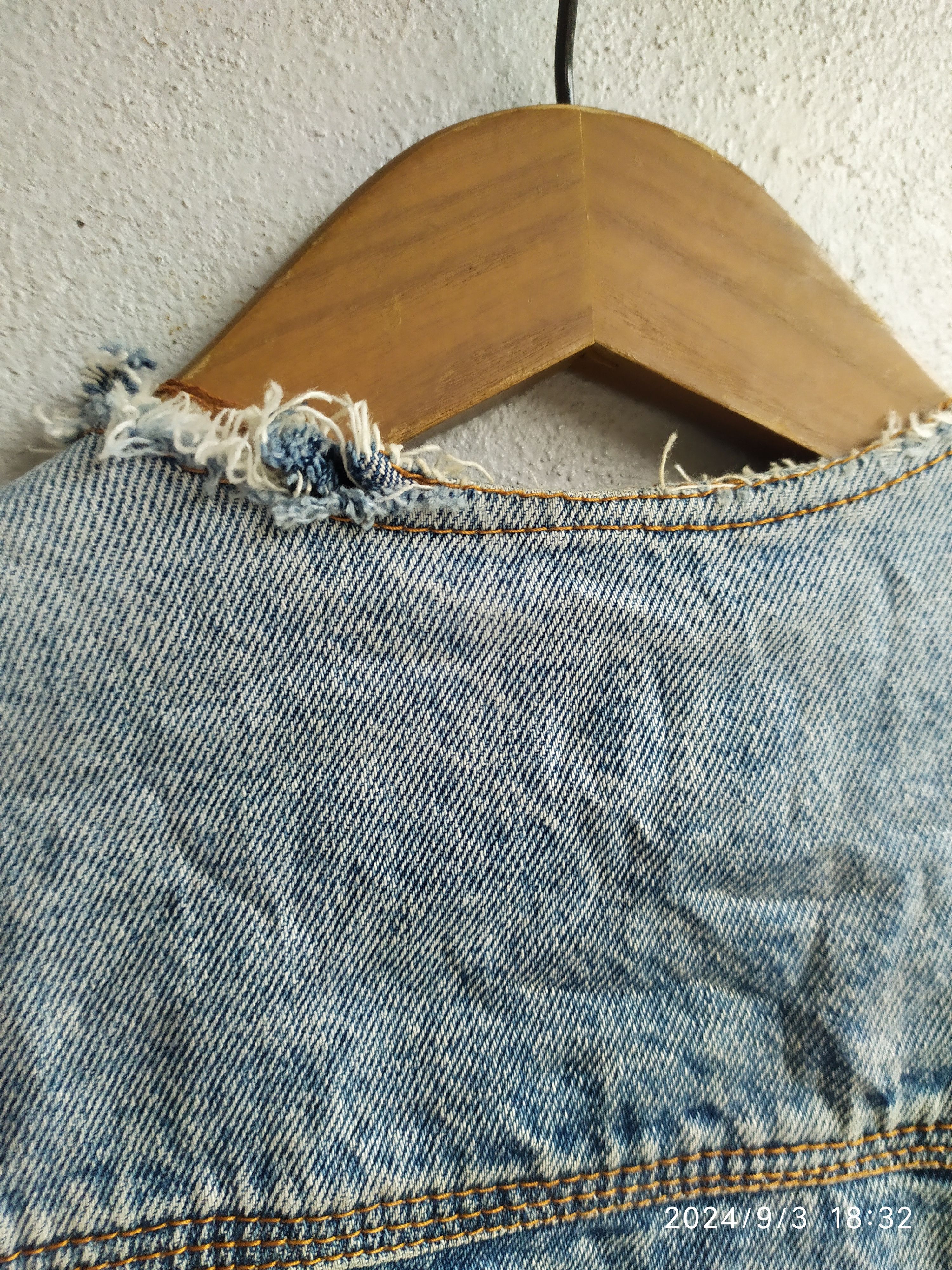 Japanese Brand × Vintage Japanese Y.OM club jeans vest Size US M / EU 48-50 / 2 - 2 Thumbnail