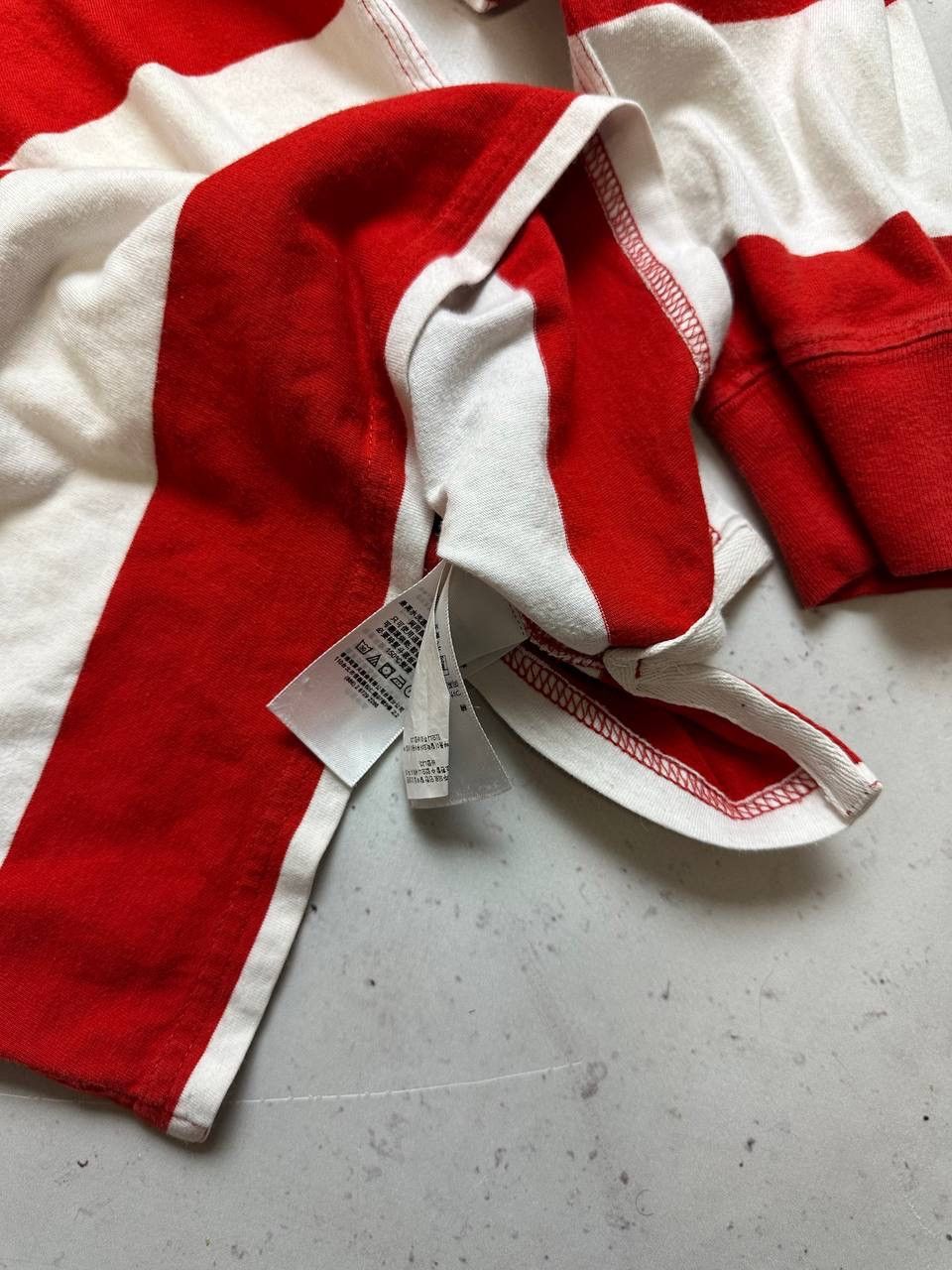 Polo Ralph Lauren × Vintage Vintage Polo Ralph Lauren Striped Boxy Rugby Shirt M Size US M / EU 48-50 / 2 - 4 Thumbnail