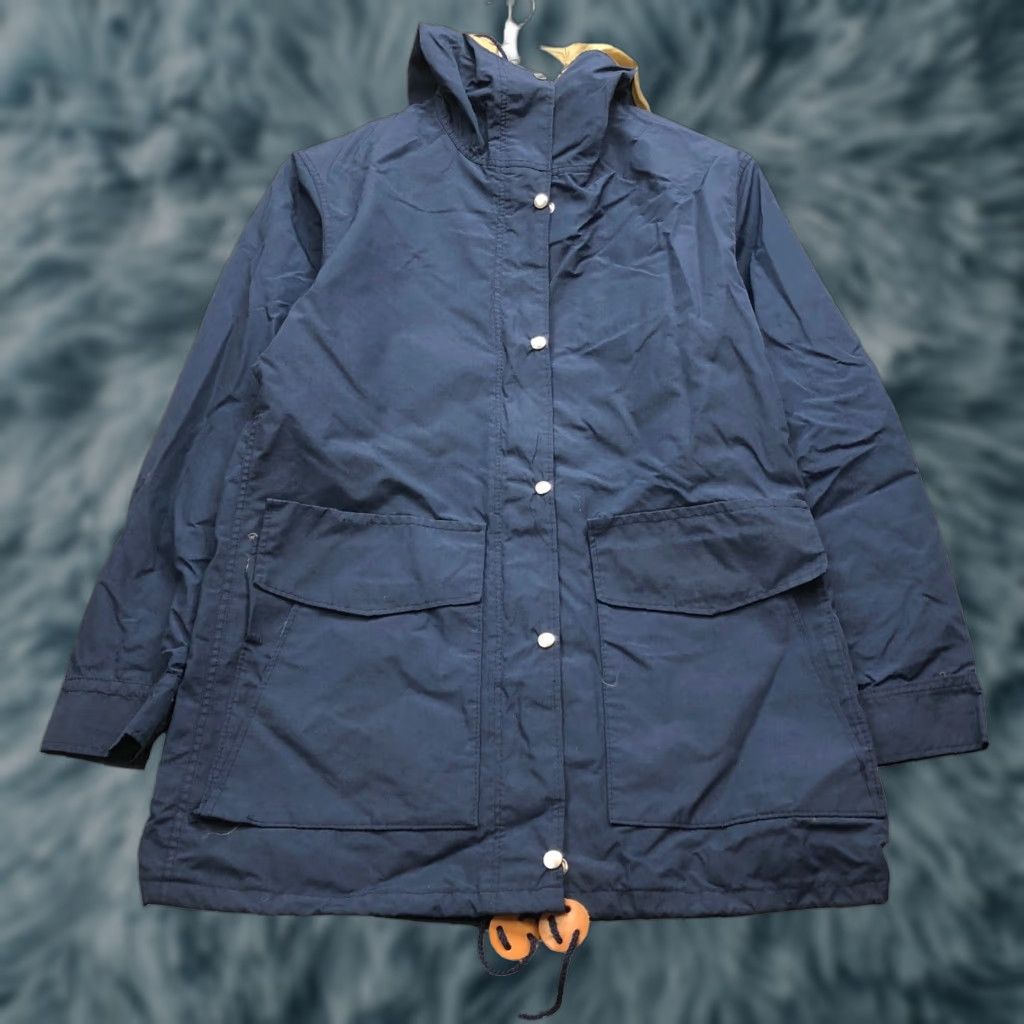 Greats VINTAGE Britches Great Outdoors Gore Tex Parka Jacket Hoodie Womens XS Navy Shirt Jacket Size XS / US 0-2 / IT 36-38 - 1 Thumbnail