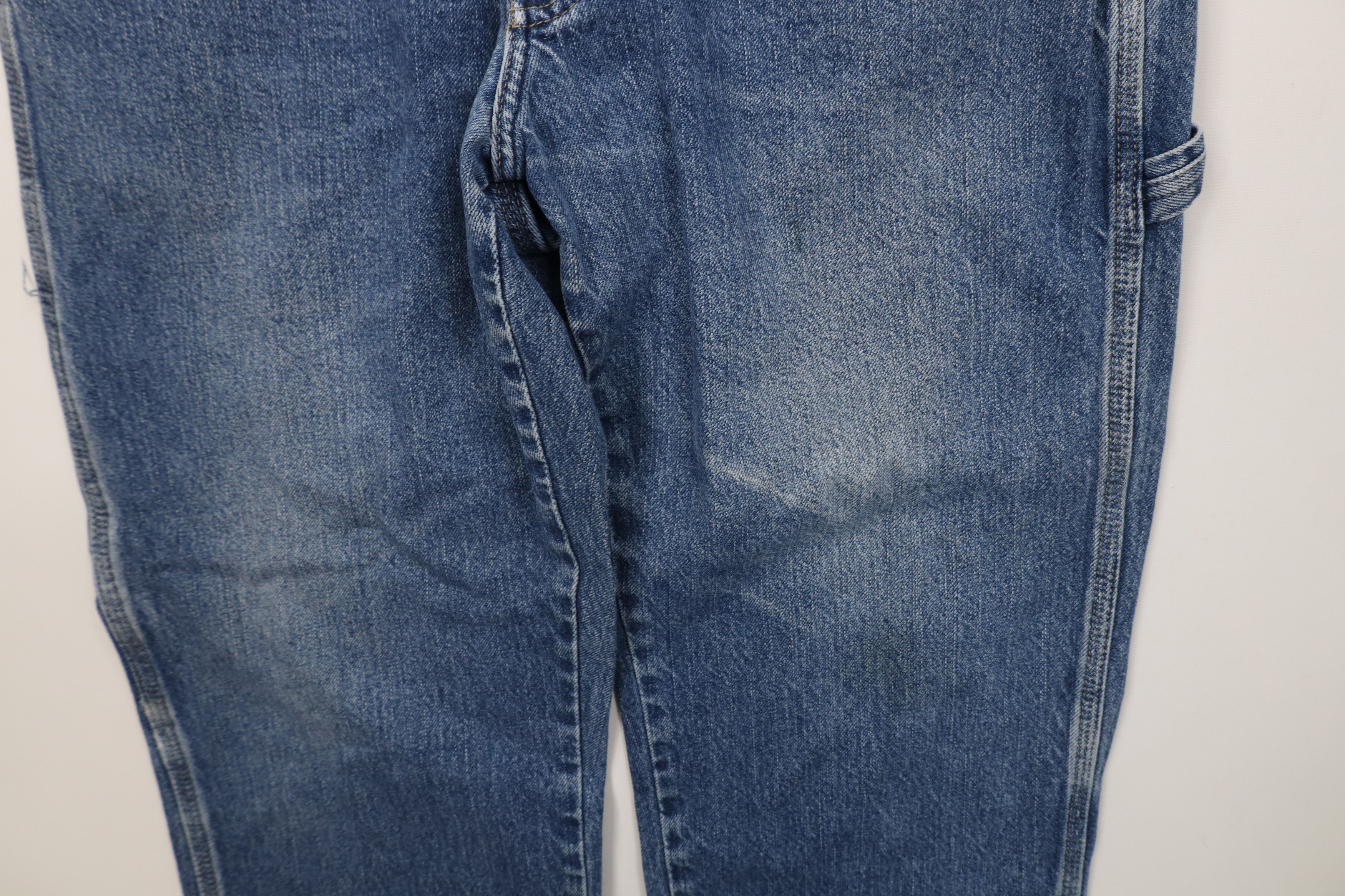 Dickies Vintage Y2K Dickies Wide Leg Dungaree Denim Jeans Blue Size US 36 / EU 52 - 6 Thumbnail