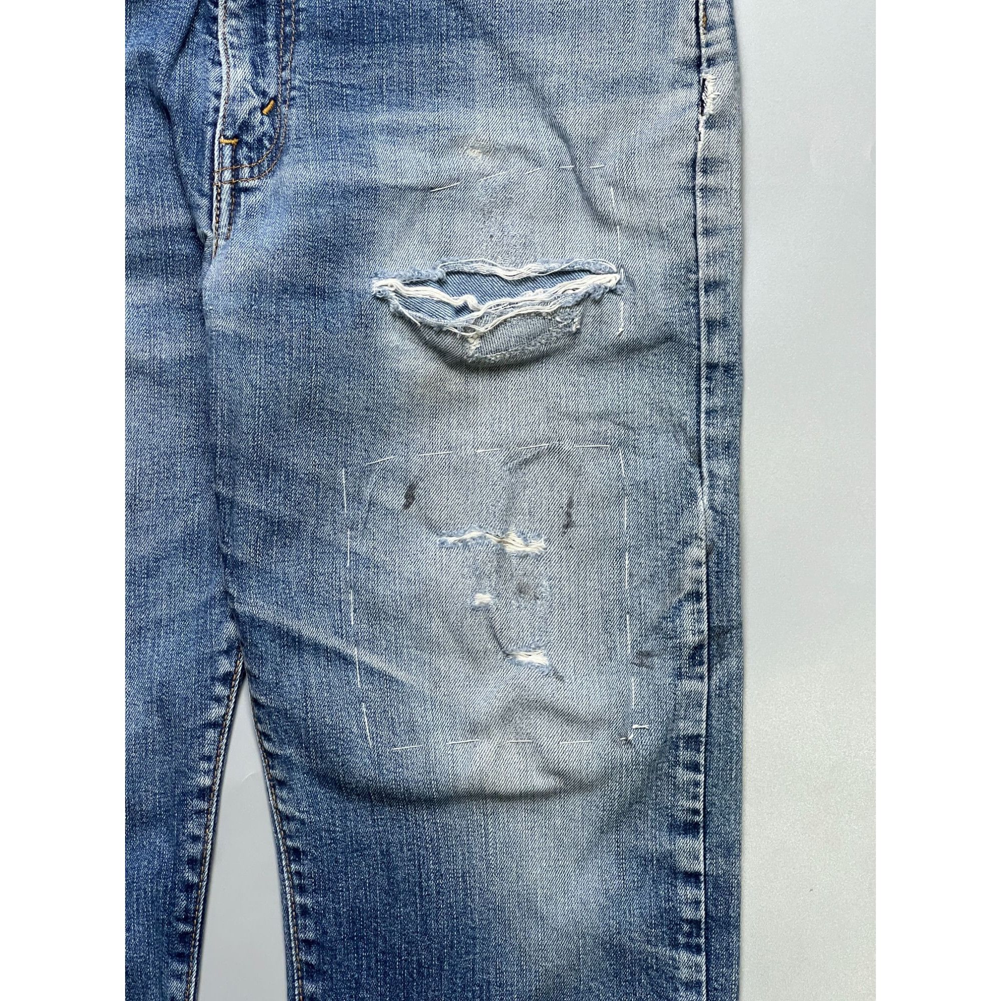 Levi's Levi’s 751 Distressed Denim Jeans Pants (Y1054) Size US 34 / EU 50 - 3 Thumbnail