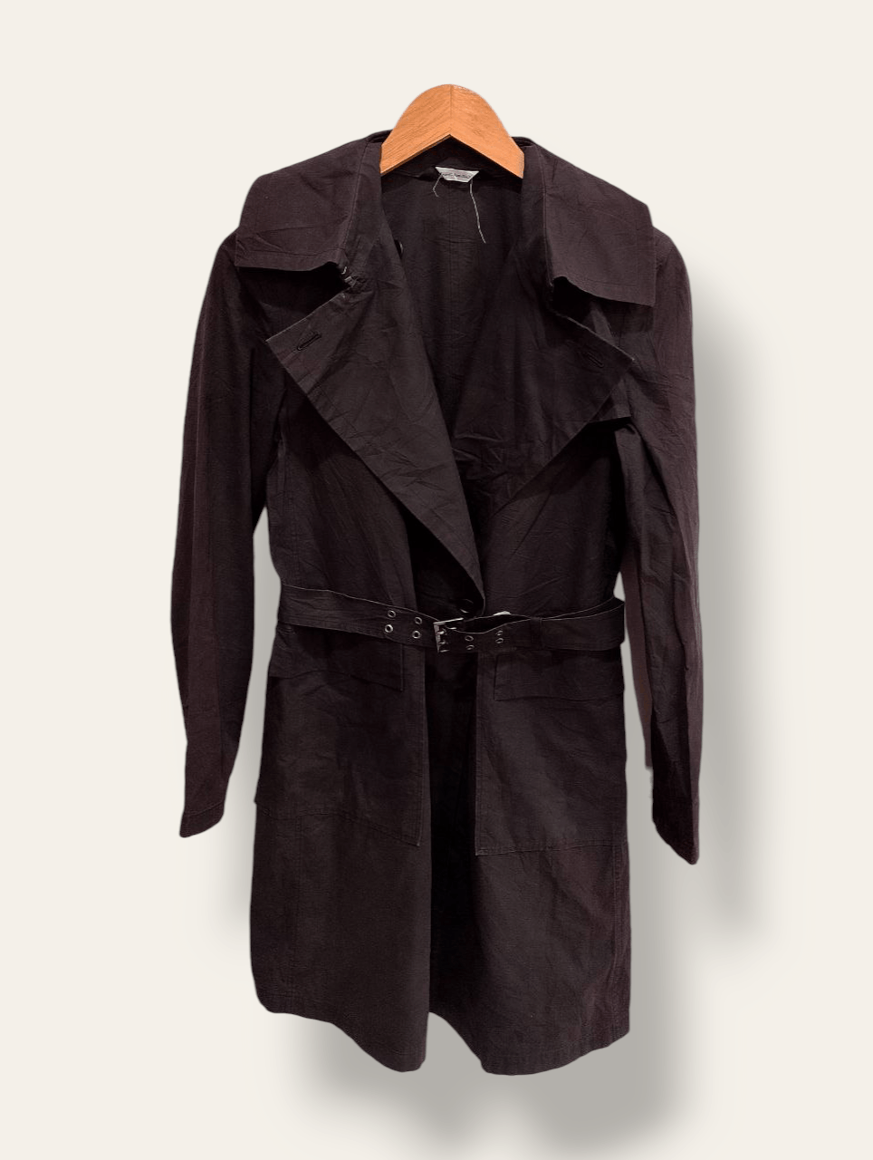 If Six Was Nine PLANET REMIX Made in Japan Black Trench Coats Size S / US 4 / IT 40 - 1 Thumbnail