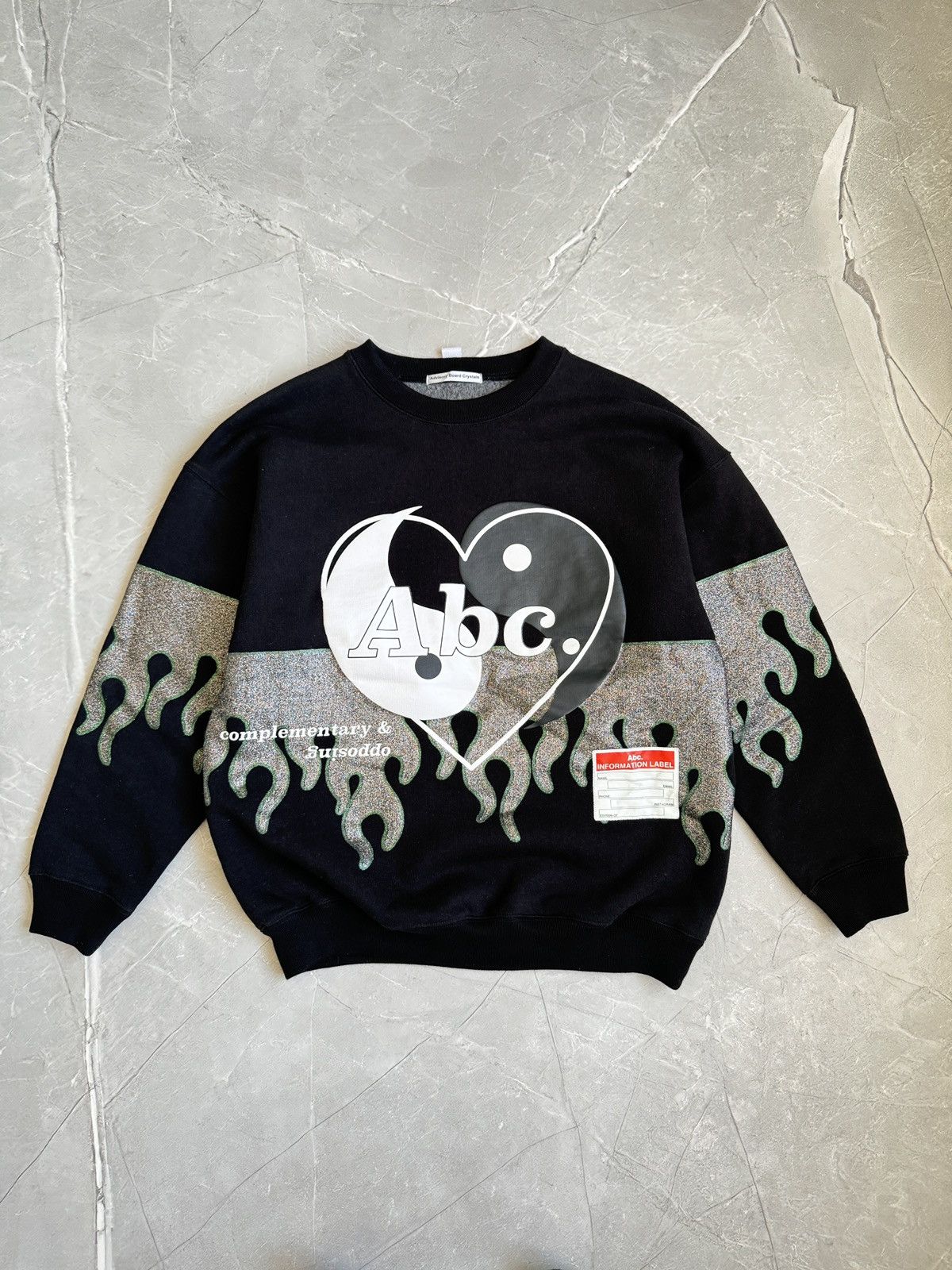 Advisory Board Crystals Advisory Boar Crystals ADC Valntines Day Flame Sweatshirt Size US XS / EU 42 / 0 - 1 Thumbnail