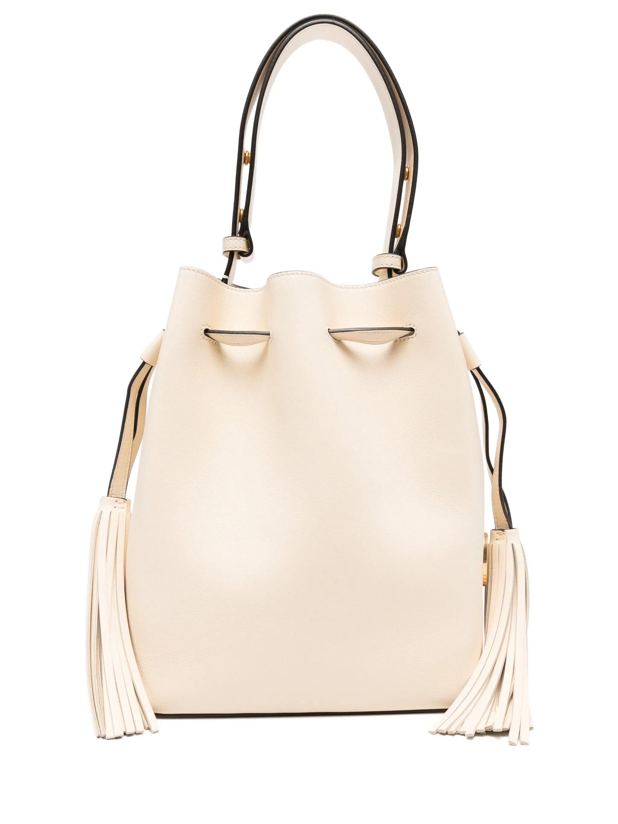 Valentino os11x0126 Size: OS / So Seau Medium Leather Bucket Bag Beige Size ONE SIZE - 1 Thumbnail