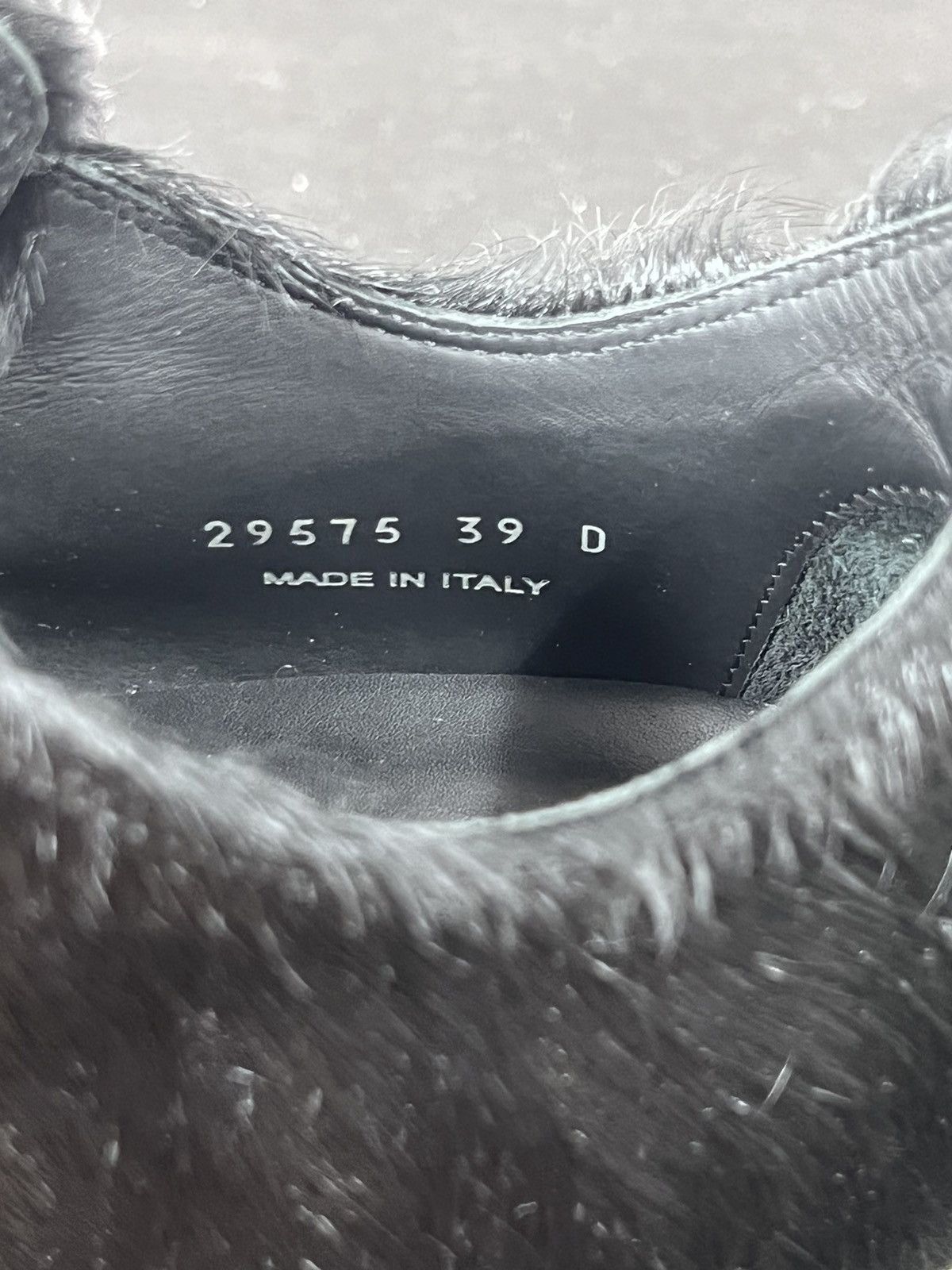 Rick Owens Rick owens 21fw pony hair ramones low sneakers Size US 6.5 / EU 39-40 - 8 Thumbnail