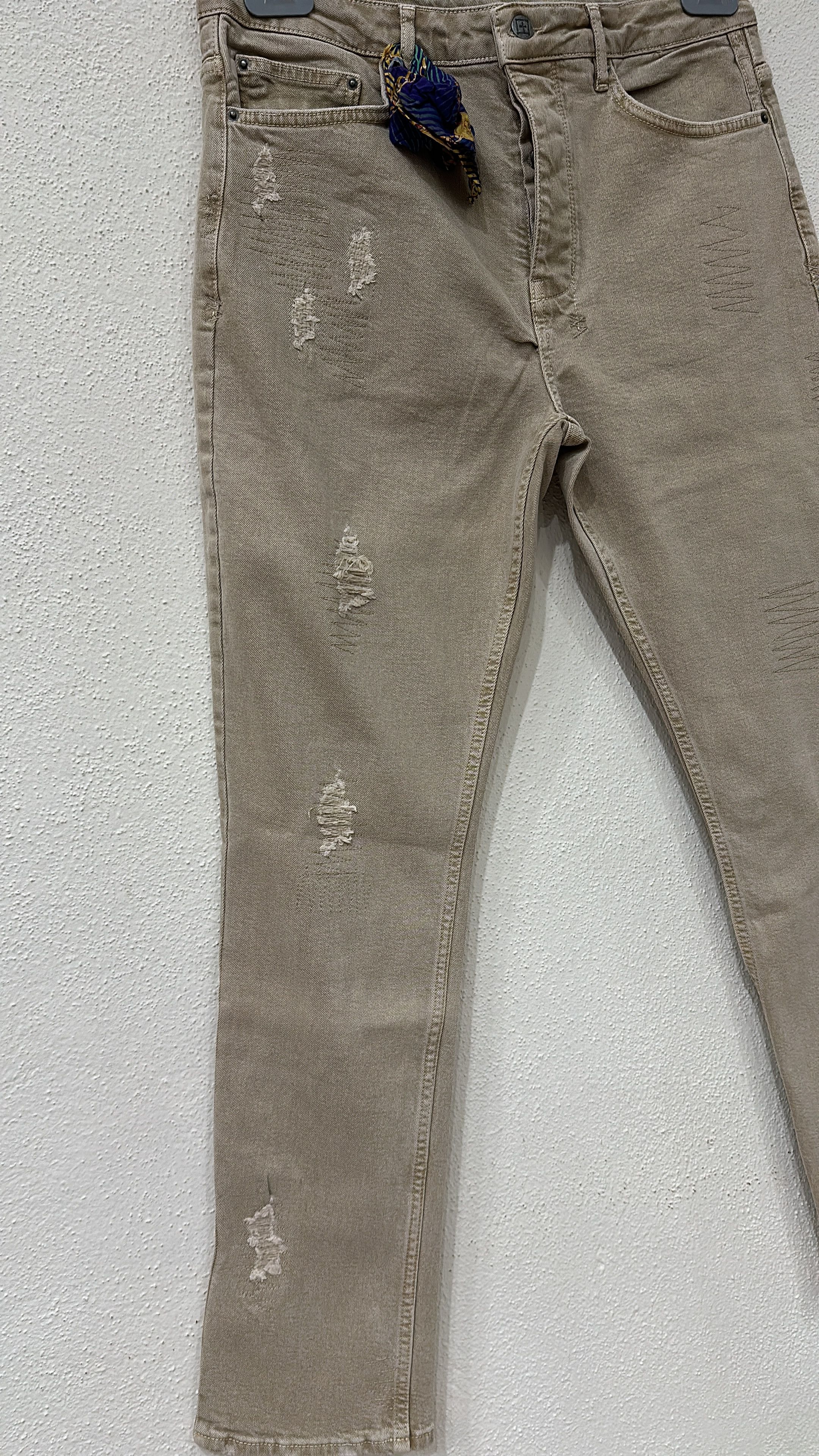 Ksubi Ksubi Wolfgang Earth Tones Jeans Size 32 Brown Size US 32 / EU 48 - 6 Thumbnail