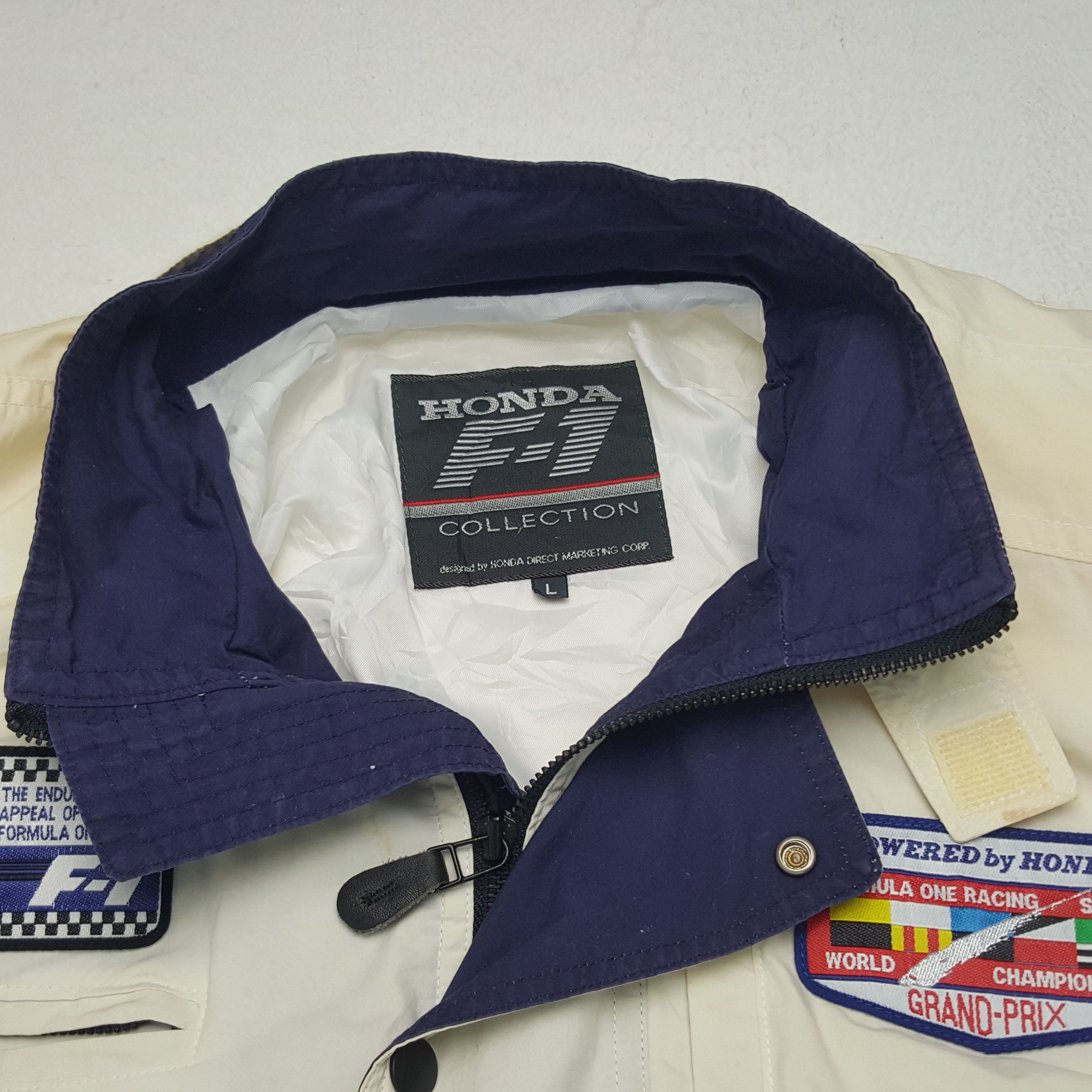 Honda × Japanese Brand × Vintage Vintage Honda Formula One Japanese Racing Jacket Size US L / EU 52-54 / 3 - 5 Thumbnail