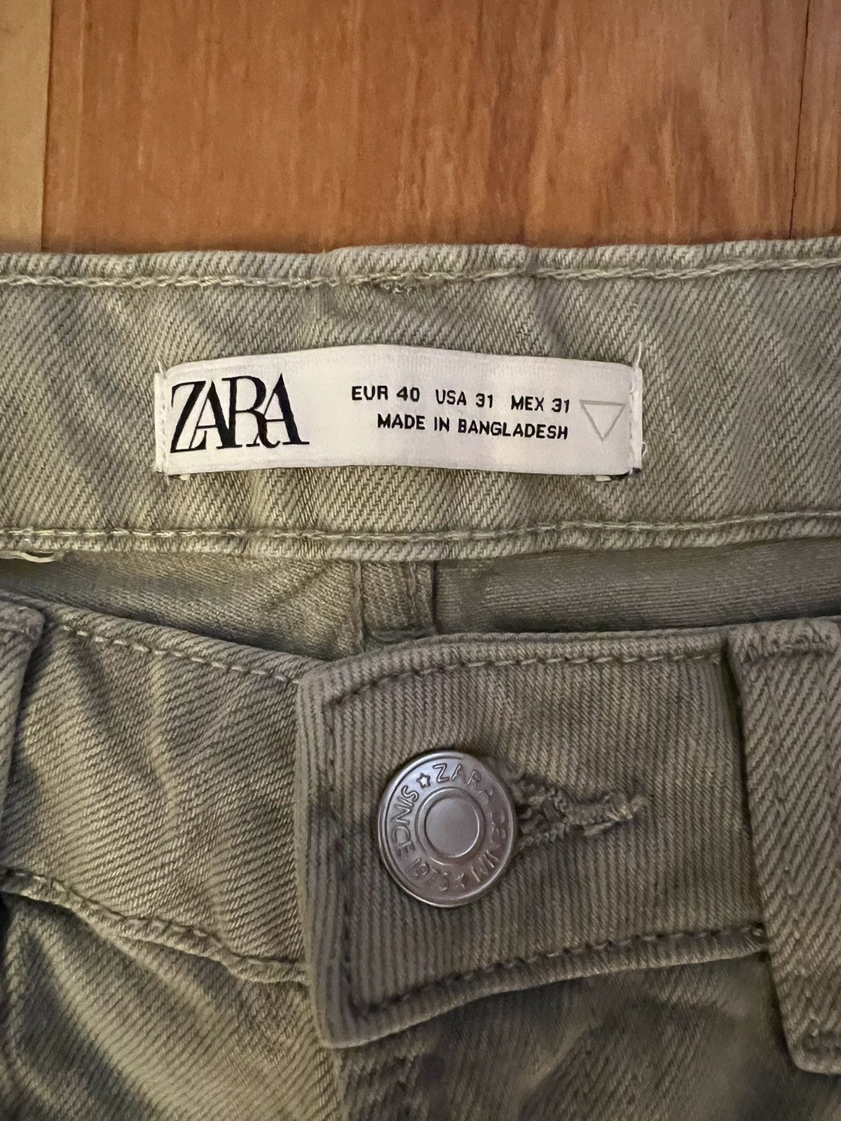 Vintage × Zara Zara Vintage wash Short Size US 31 - 3 Thumbnail