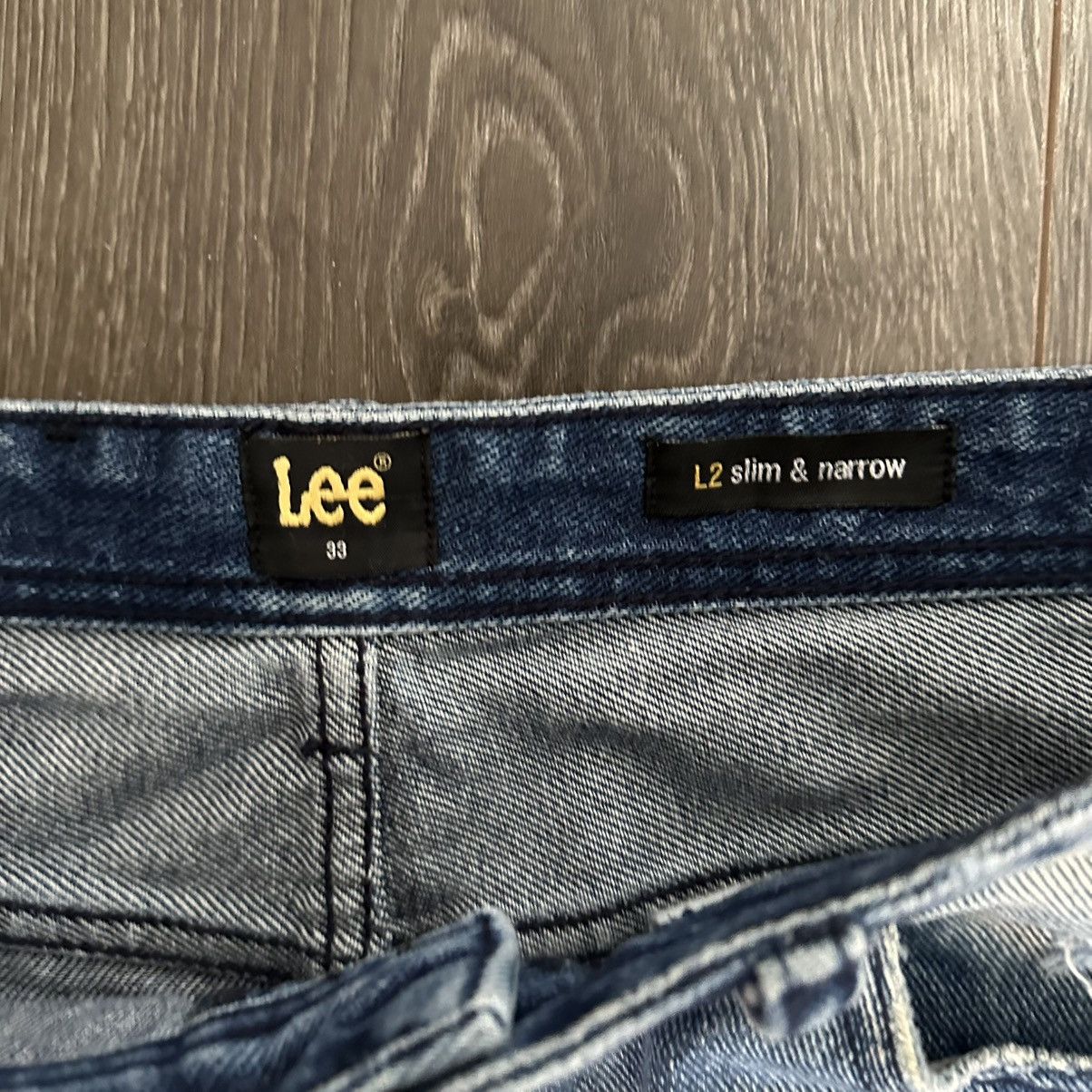 Lee Lee L2 Slim & Narrow Denim Jeans Size 33 x 34 Size US 33 - 5 Thumbnail