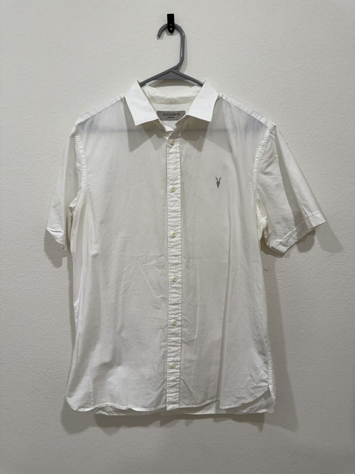 Allsaints Allsaints short sleeve button up Size US M / EU 48-50 / 2 - 1 Thumbnail