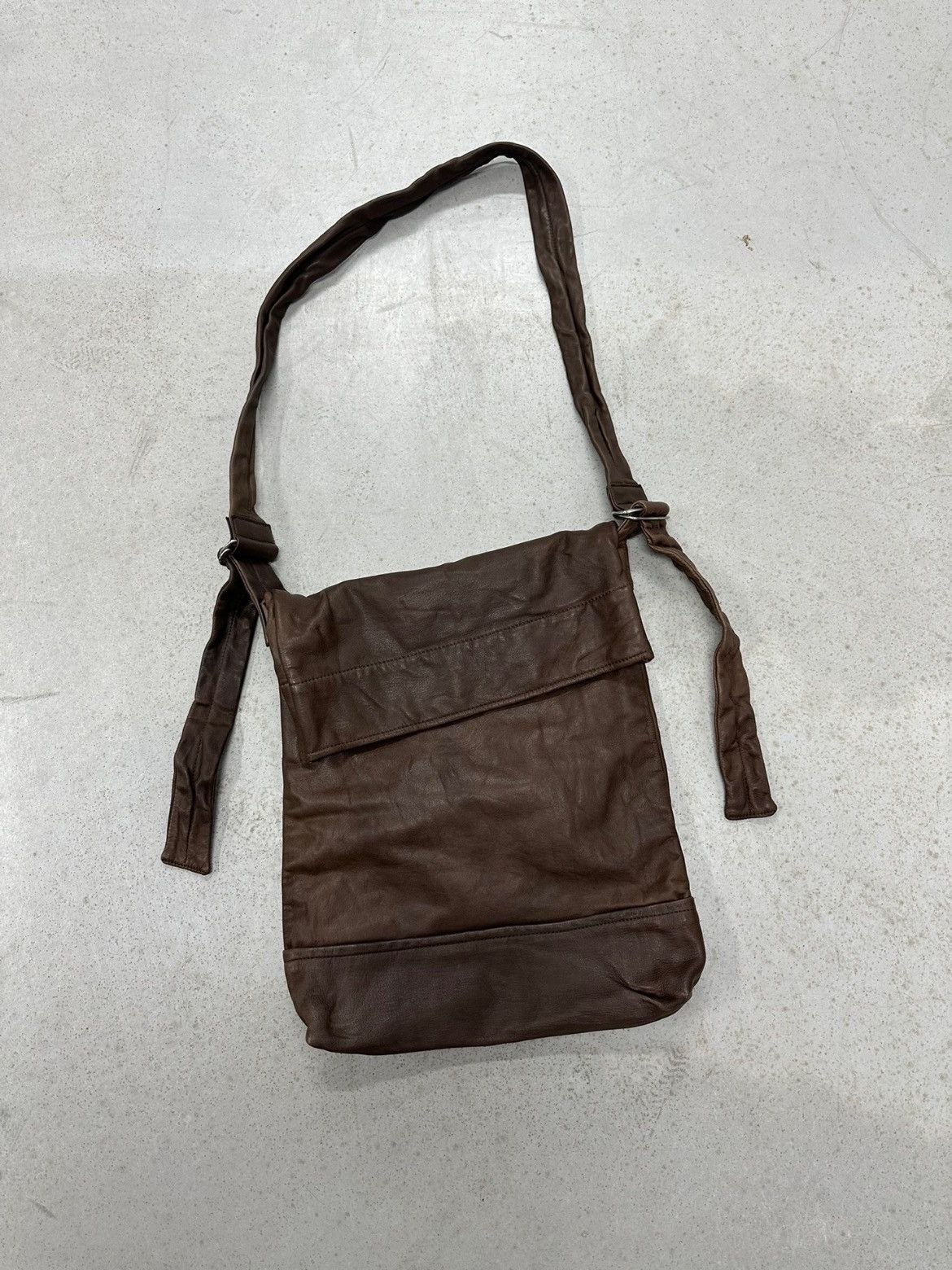 Yohji Yamamoto Yohji Yamamoto Y's vintage soft leather pouch bag