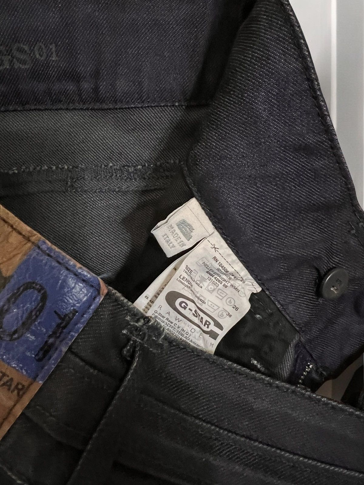 G-Star G-Star Raw Heller Straight jeans size W26 L36 Size 26" / US 2 / IT 38 - 6 Thumbnail