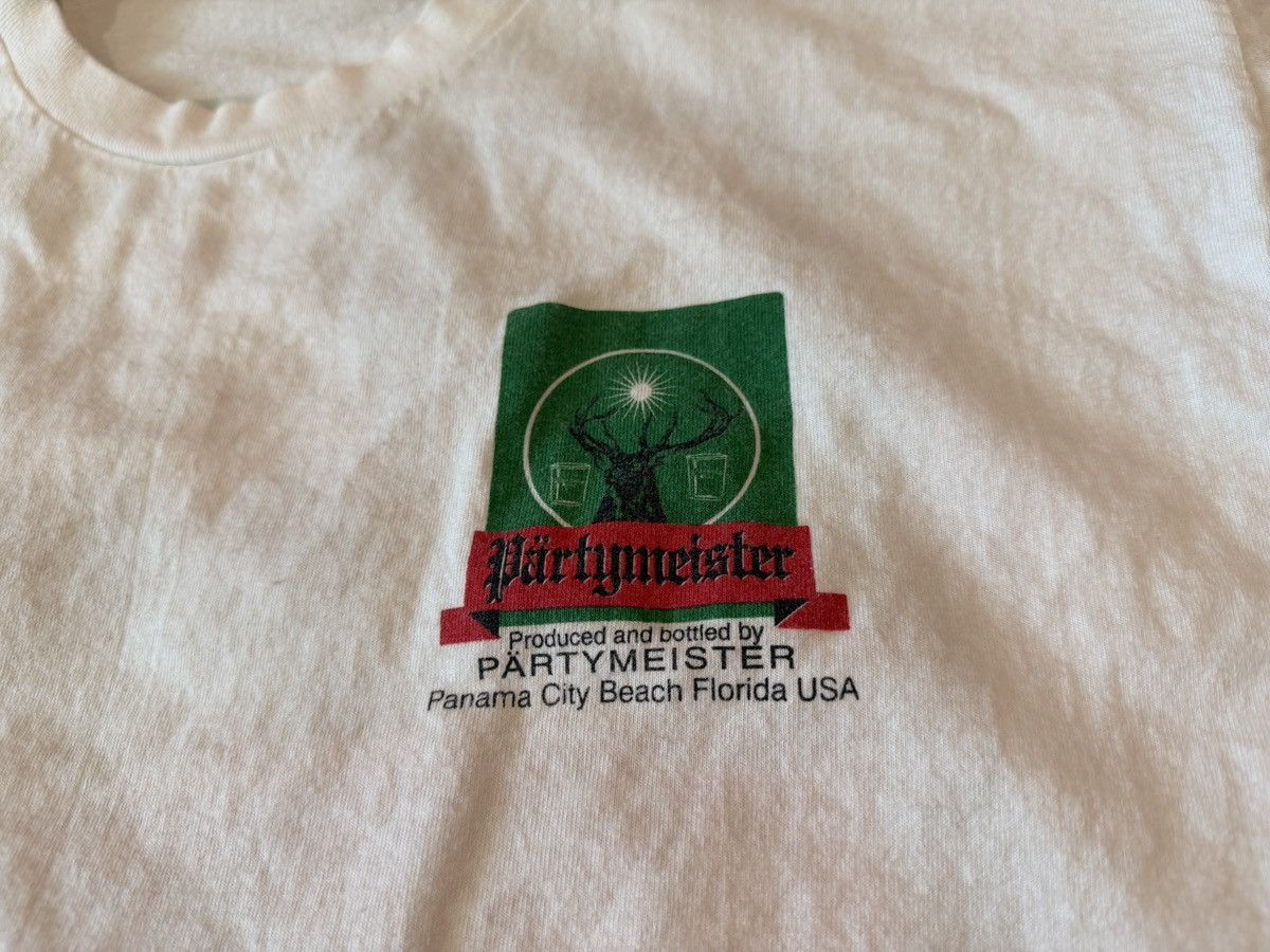 Jagermeister Vintage 90s Jagermeister Parody Partymeister Florida Shirt Size US XL / EU 56 / 4 - 5 Thumbnail