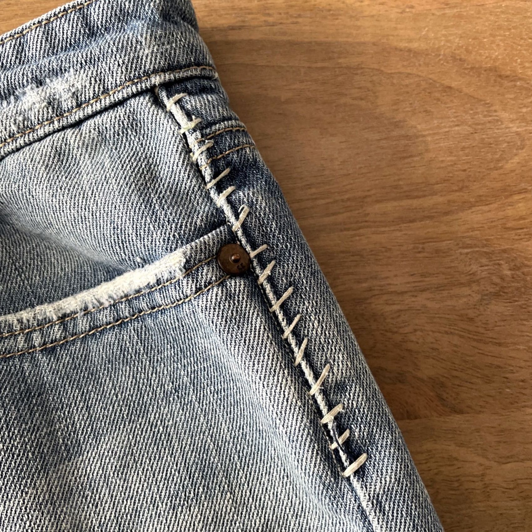 Vintage VINTAGE Joe's Jeans Shorts Denim 30 Womens 33 Waist Low Rise Cut-Off 5-Pocket Blue 90s Retro Mens Womens (if applicable) Size 30" / US 8 / IT 44 - 6 Thumbnail