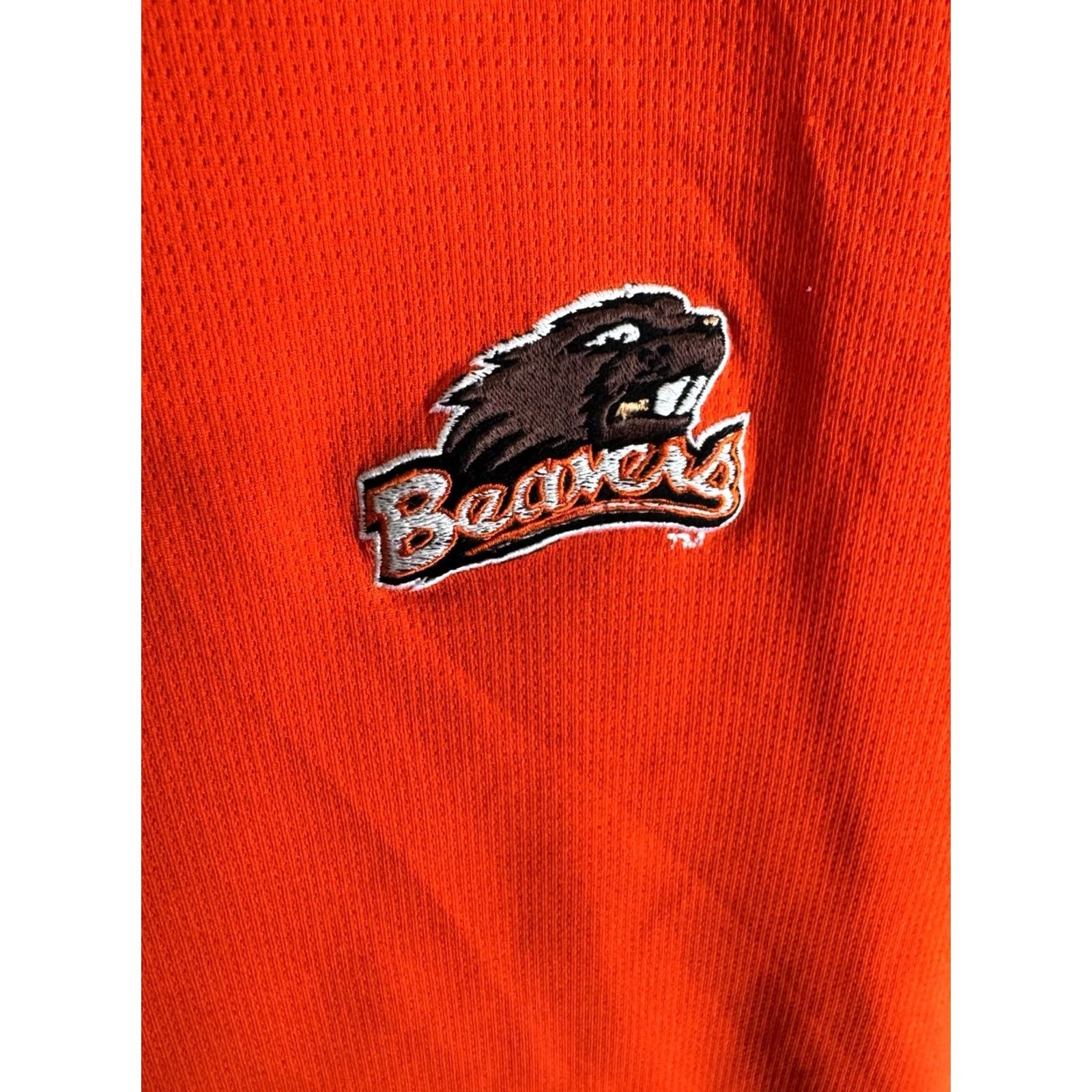 Vintage Nike Pro Edge Embroiderd Oregon Beavers Poly POLO SHIRT 2XL XXL Shirt Mens Polo Oregon Beavers Pro Edge Embroiderd Poly POLO SHIRT 2XL XXL Size US XXL / EU 58 / 5 - 5 Thumbnail