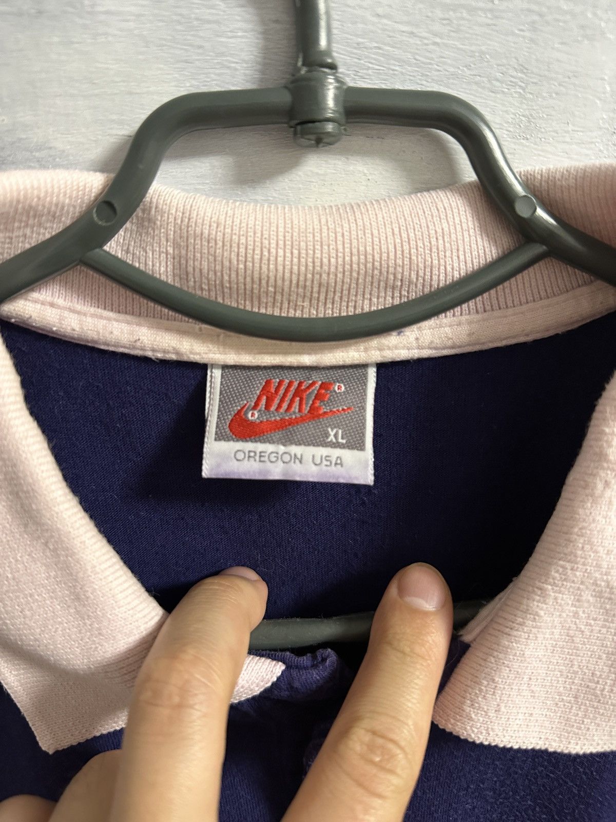 Vintage Rare Vintage Polo Nike Oregon USA Swoosh XL Size US XL / EU 56 / 4 - 9 Thumbnail