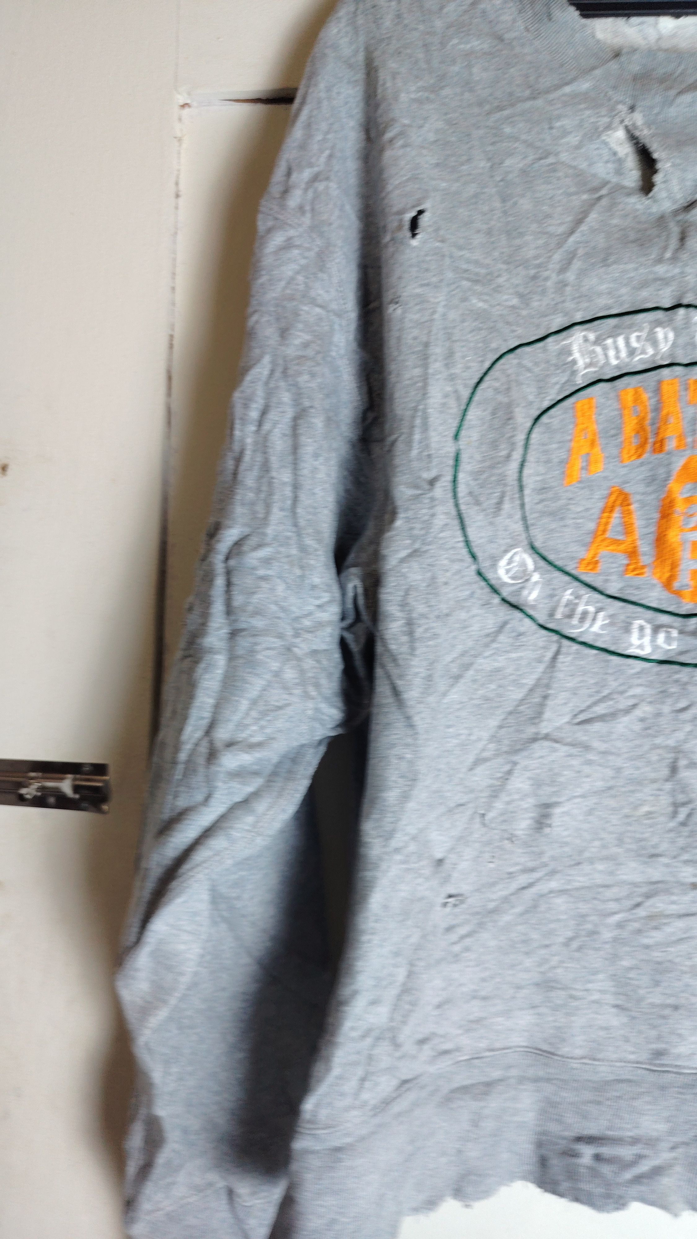 Bape A BATHING APE Distressed Size US L / EU 52-54 / 3 - 2 Thumbnail