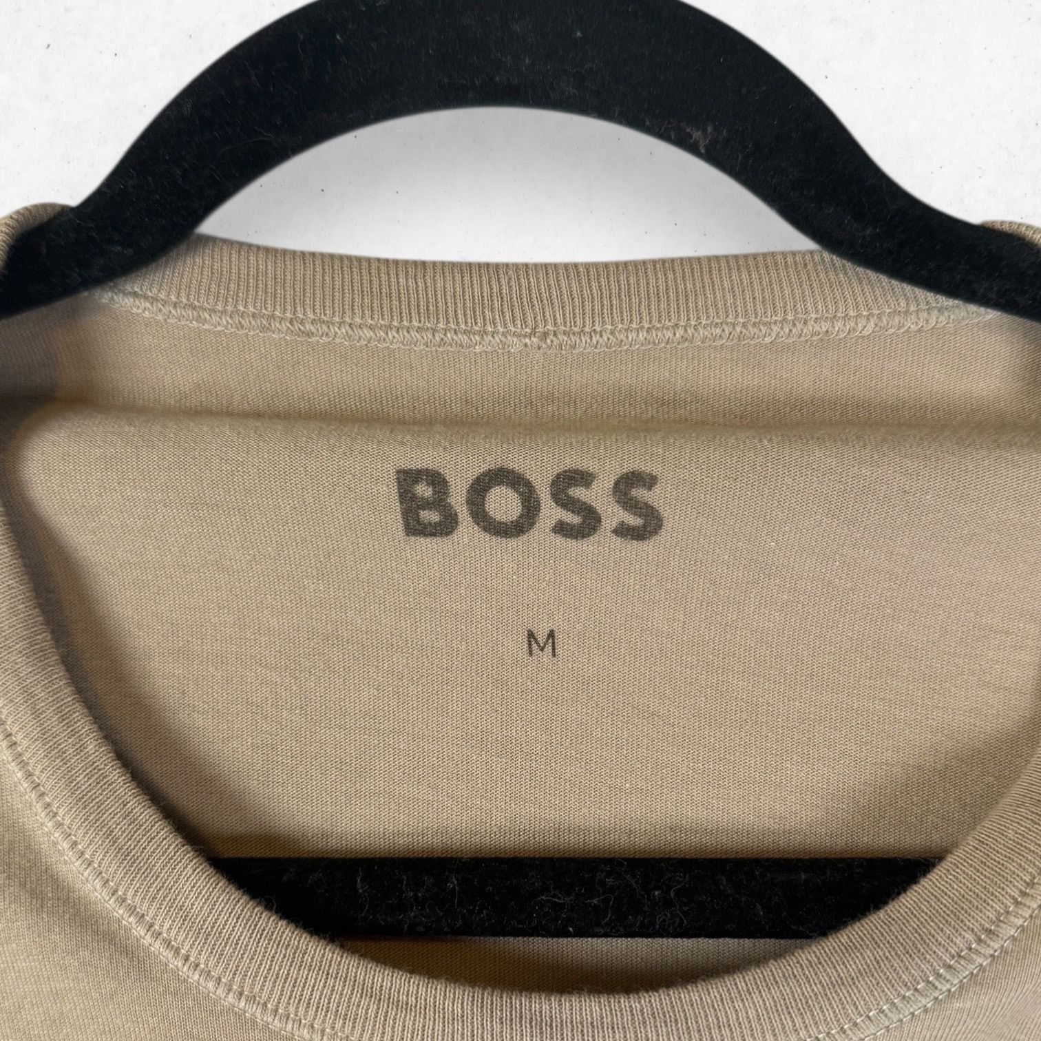Hugo Boss Hugo Boss Khaki T-Shirt Men's Size M Short Sleeves Crew Neck Size US M / EU 48-50 / 2 - 3 Thumbnail