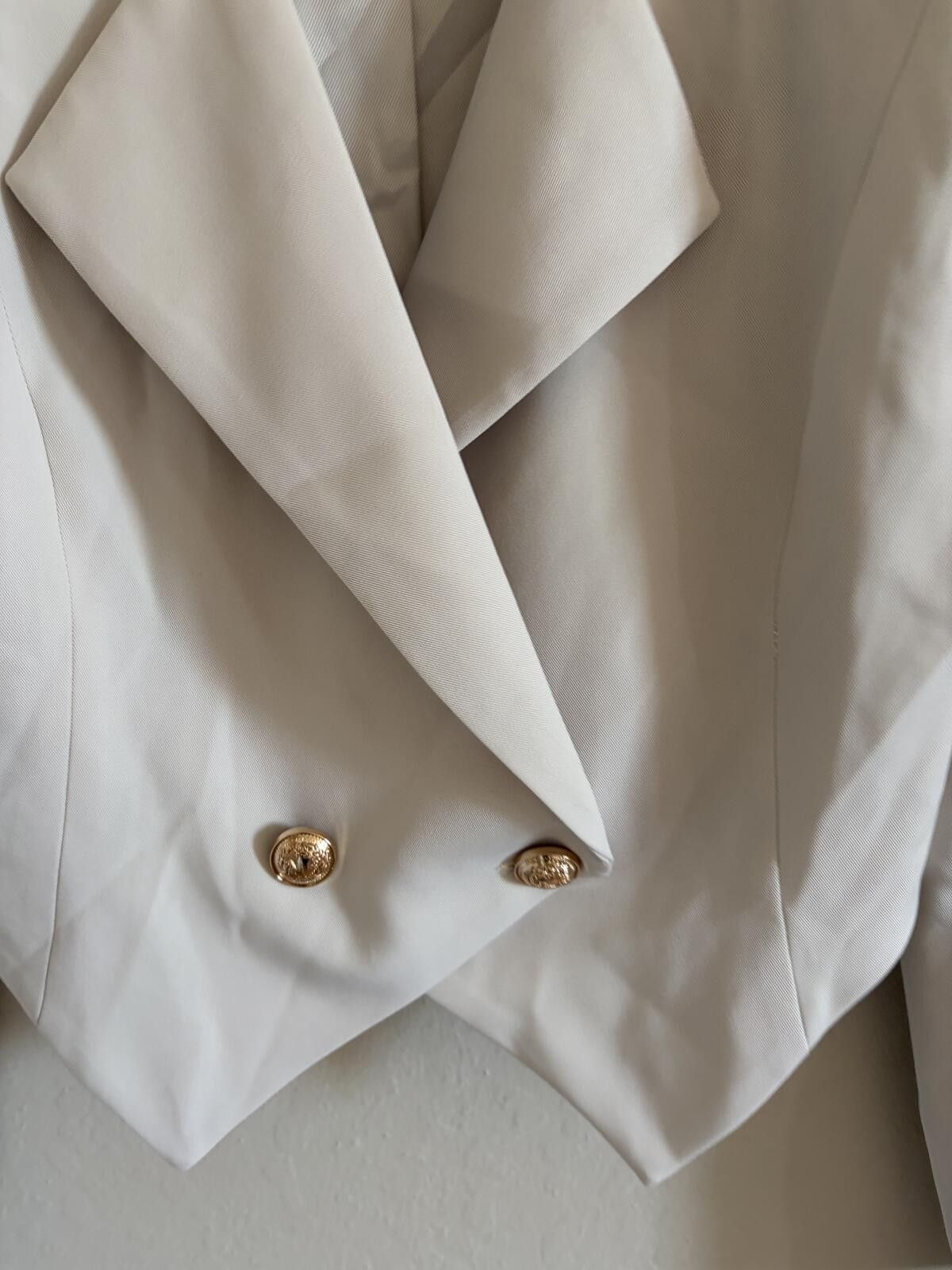 Other Grey Lap Cropoed Blazer Size XS / US 0-2 / IT 36-38 - 2 Thumbnail