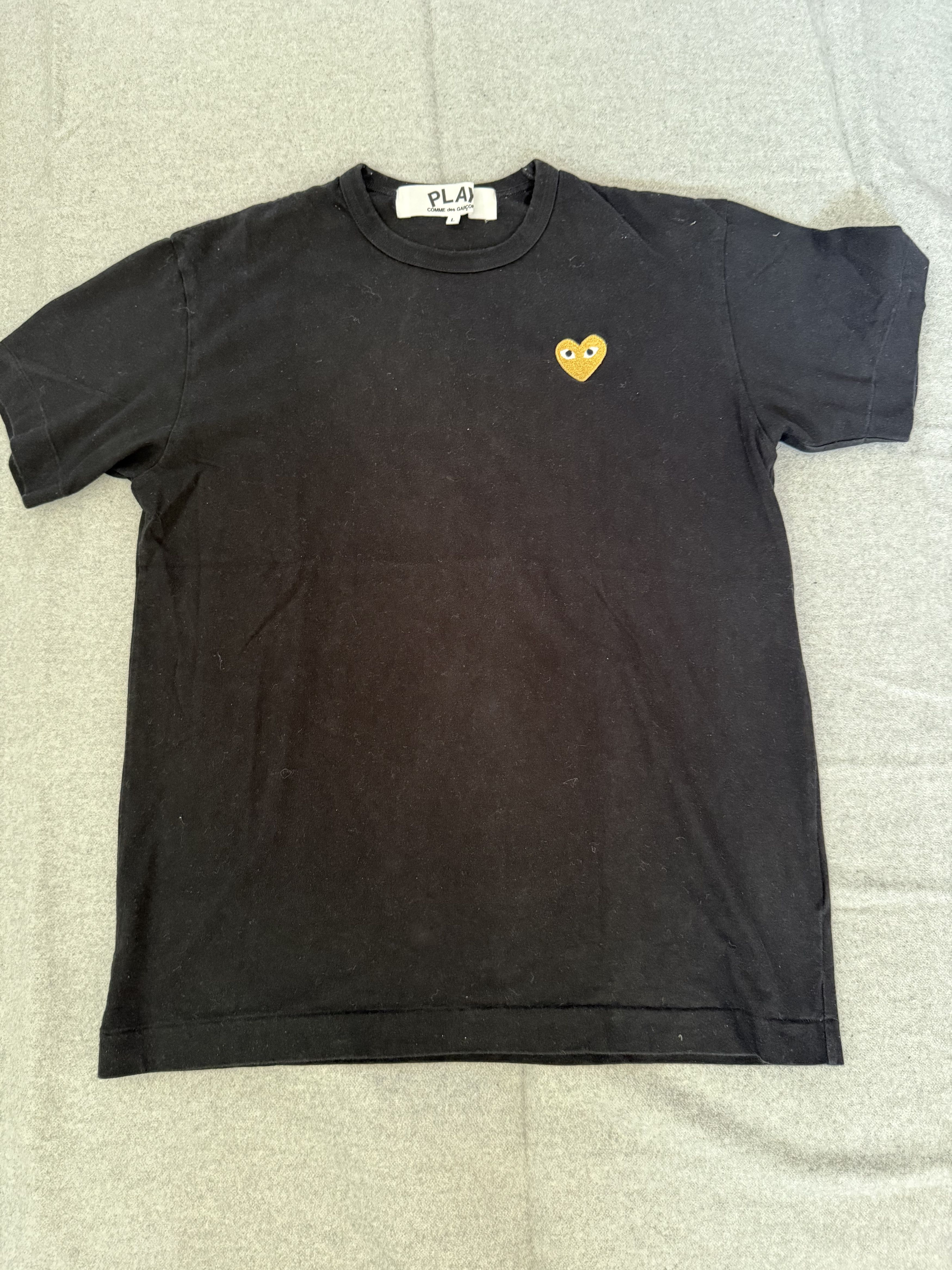 Comme des Garcons PLAY Cdg play in black Size US L / EU 52-54 / 3 - 1 Thumbnail