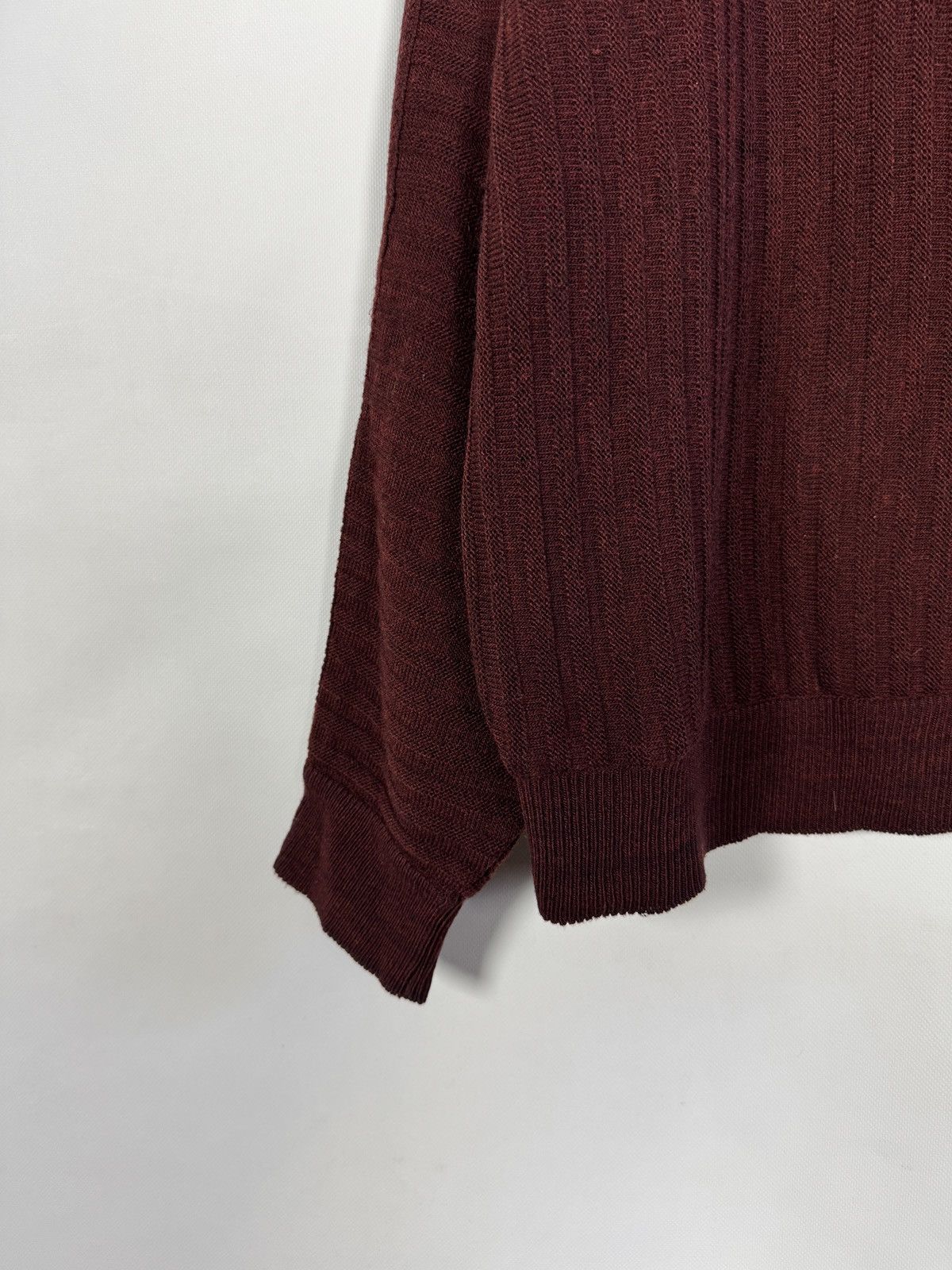 Carlo Colucci Vintage Carlo Colucci Classic Wool Sweater Pullover Size 52 Size US XL / EU 56 / 4 - 4 Thumbnail