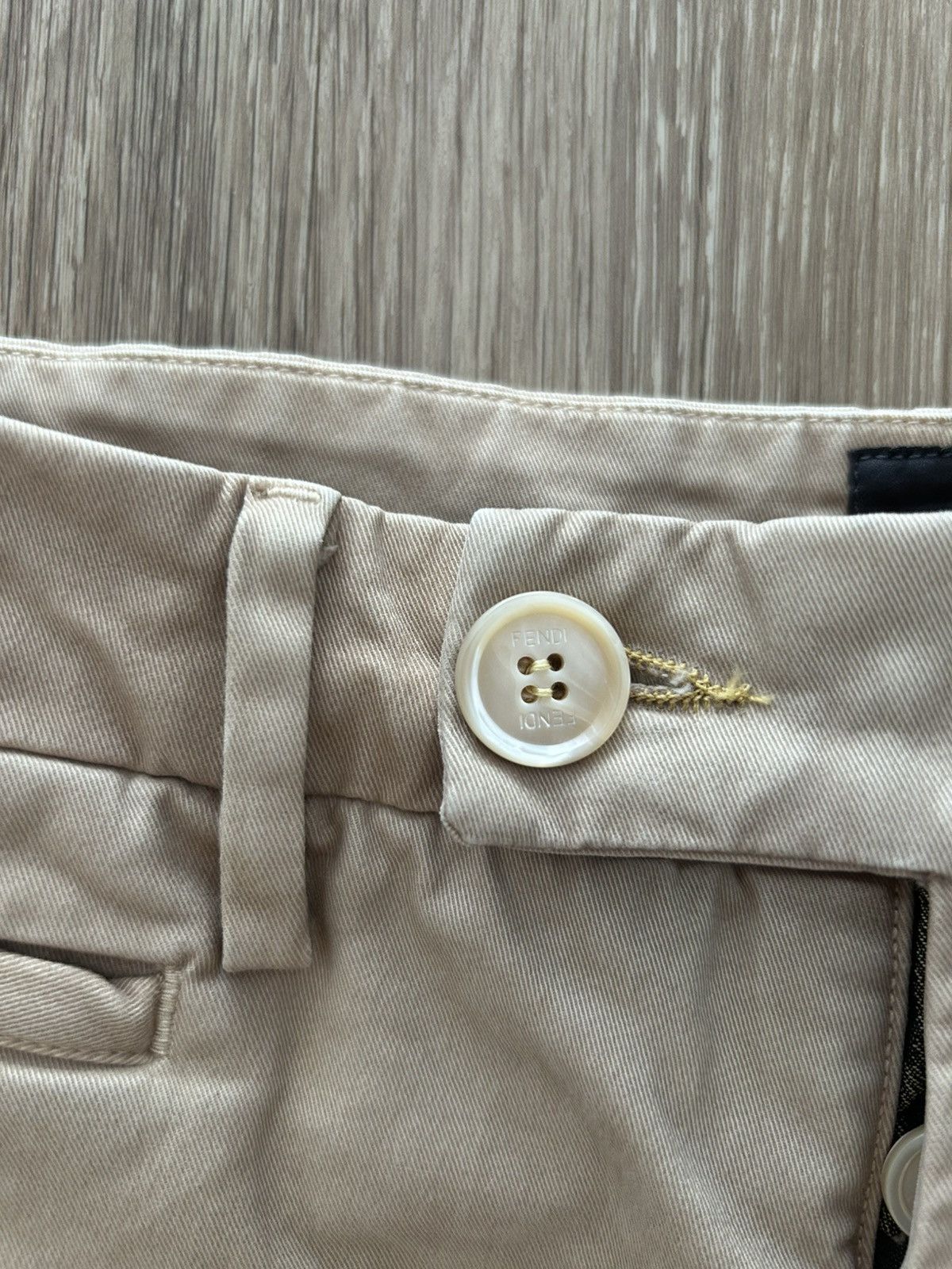 Fendi Fendi chino straight pants Size US 38 / EU 54 - 4 Thumbnail