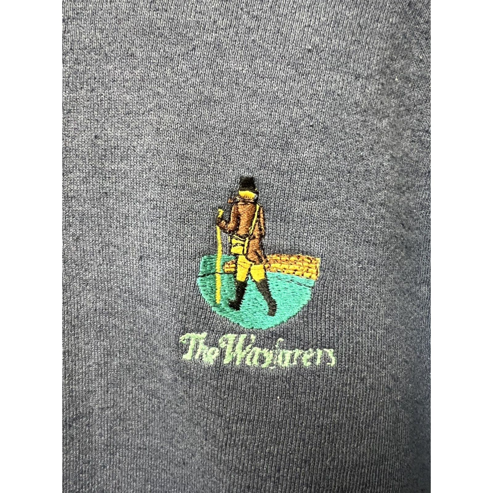 Vintage VINTAGE Screen Stars Wayfarers Sweatshirt Pullover Embroidered Blue M Men Cotton Blend Pullover Embroidered Pullover Blue 90s? Size US M / EU 48-50 / 2 - 4 Thumbnail