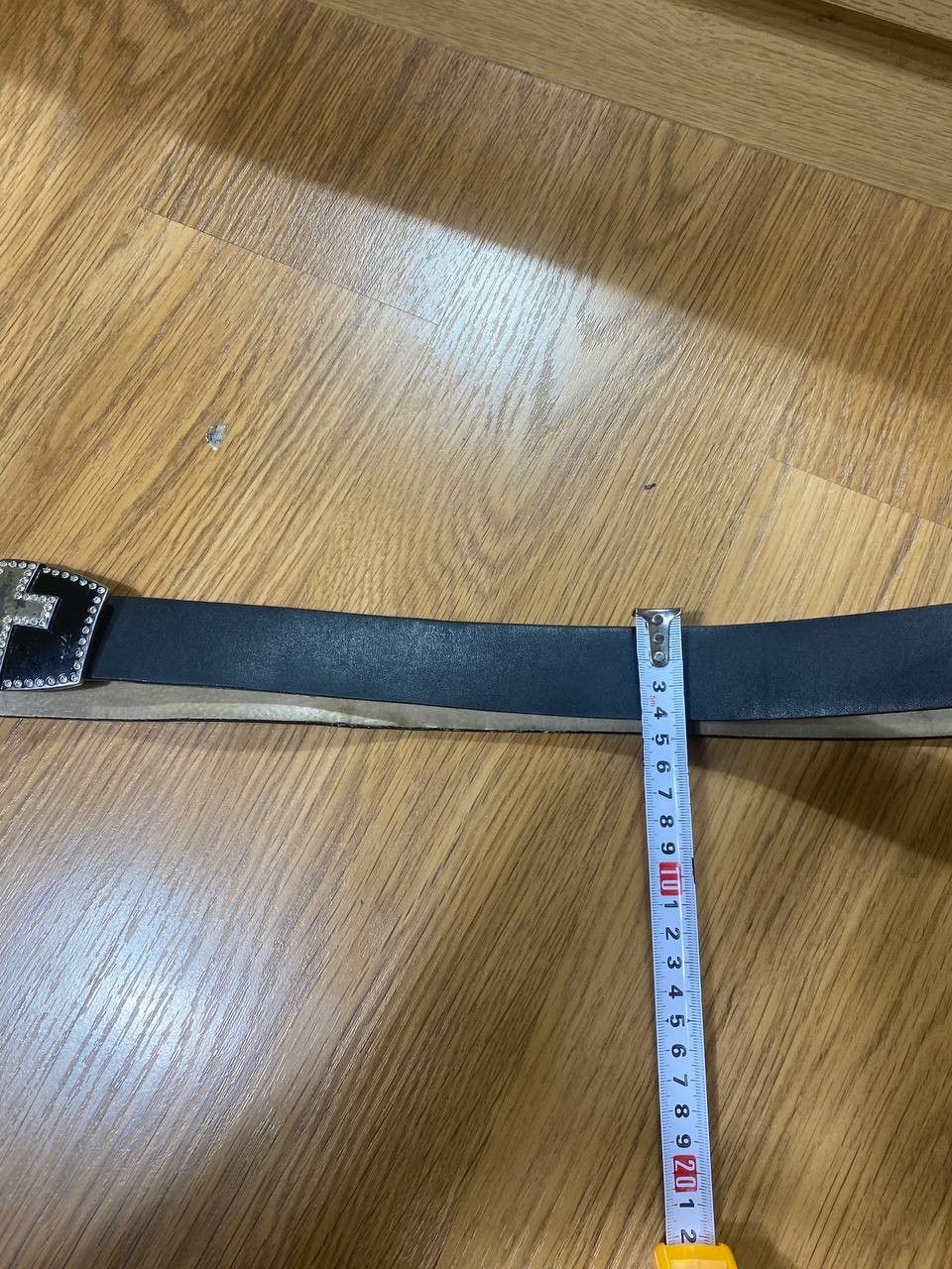 Vintage Pyramid Studded Belt (black) Size ONE SIZE - 20 Thumbnail