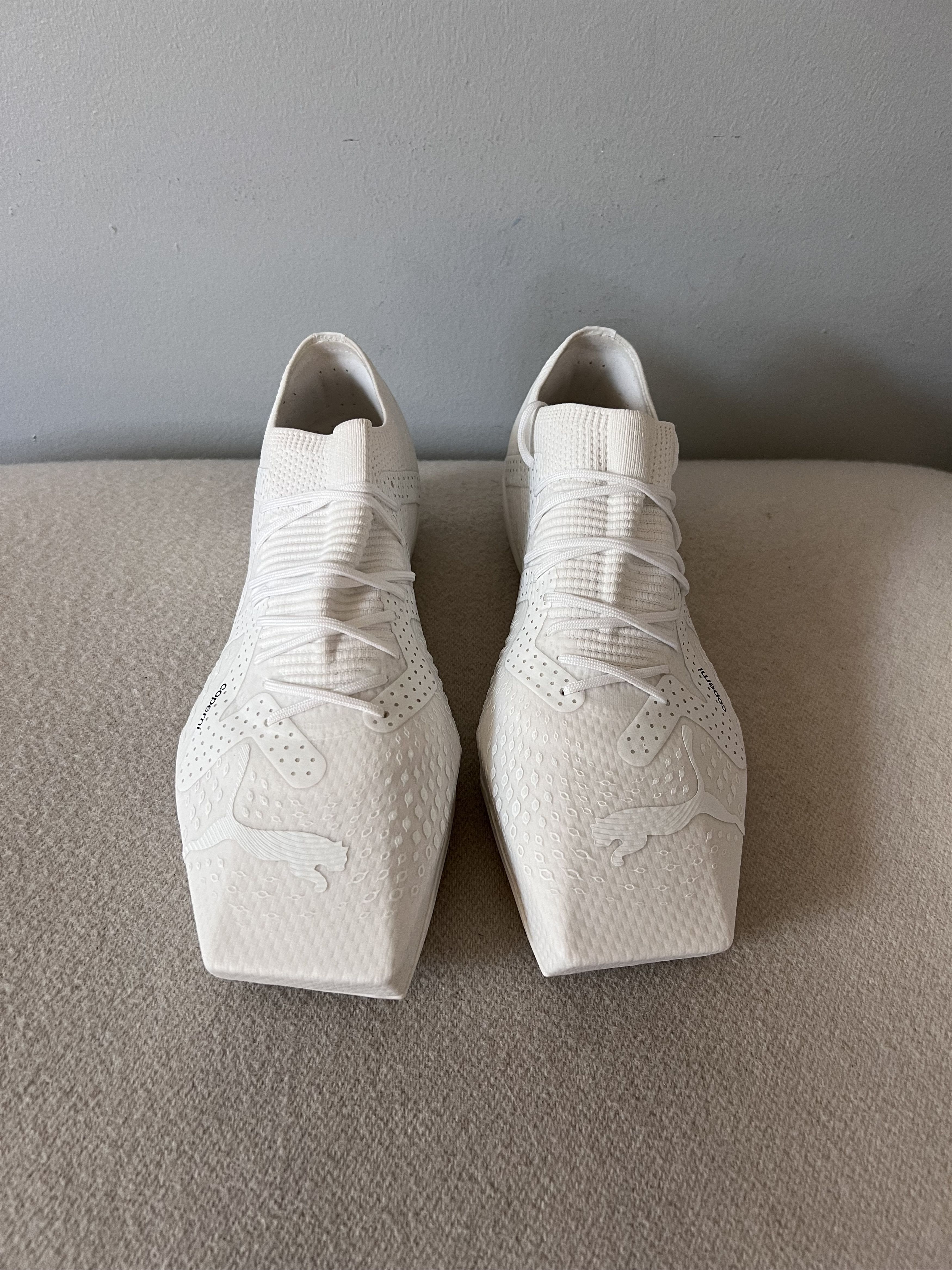 Coperni × Puma Coperni Puma 90SQR Sneakers in White Size US 7 / IT 37 - 4 Thumbnail