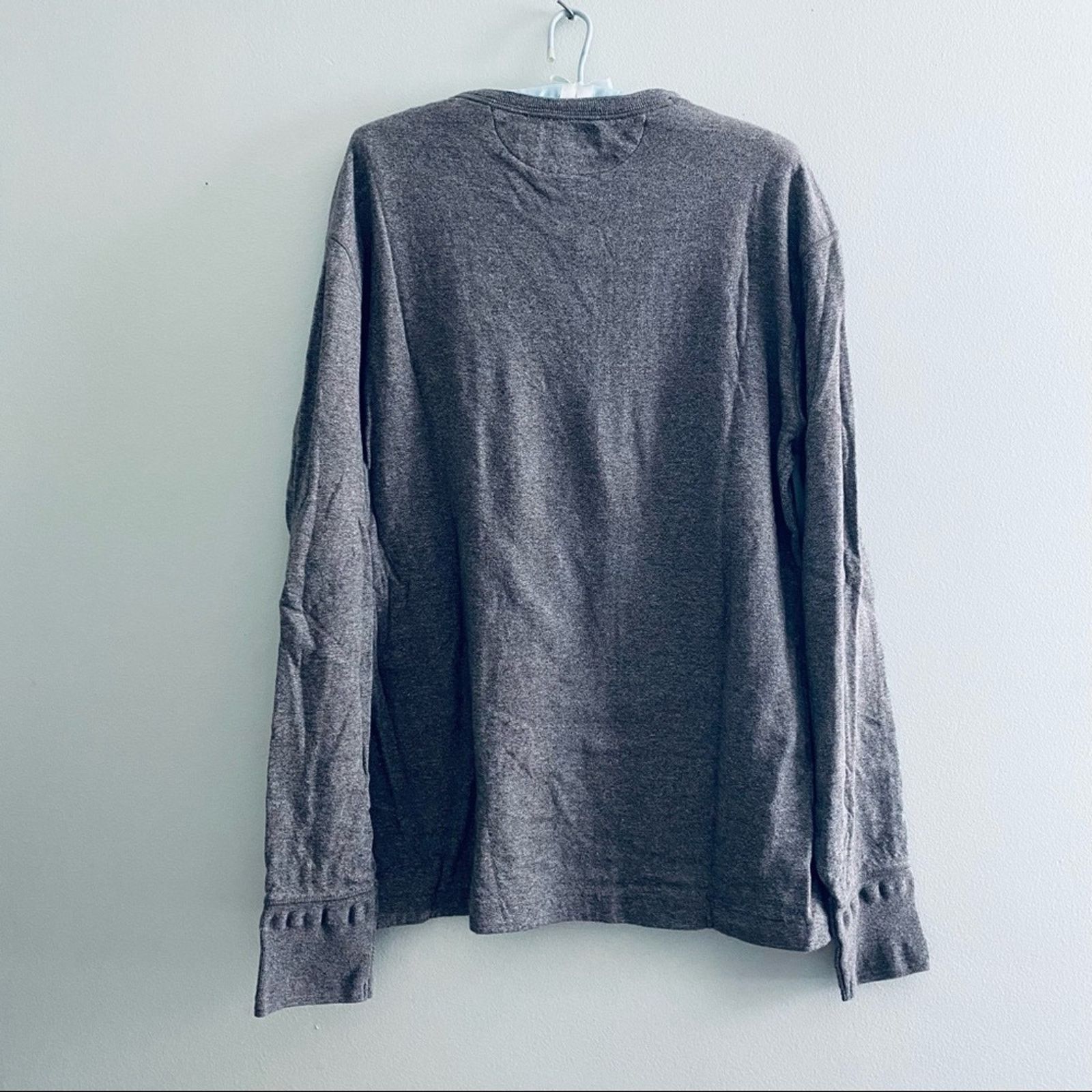 Polo Ralph Lauren Polo RL gray long sleeve henley tshirt Size US L / EU 52-54 / 3 - 3 Thumbnail