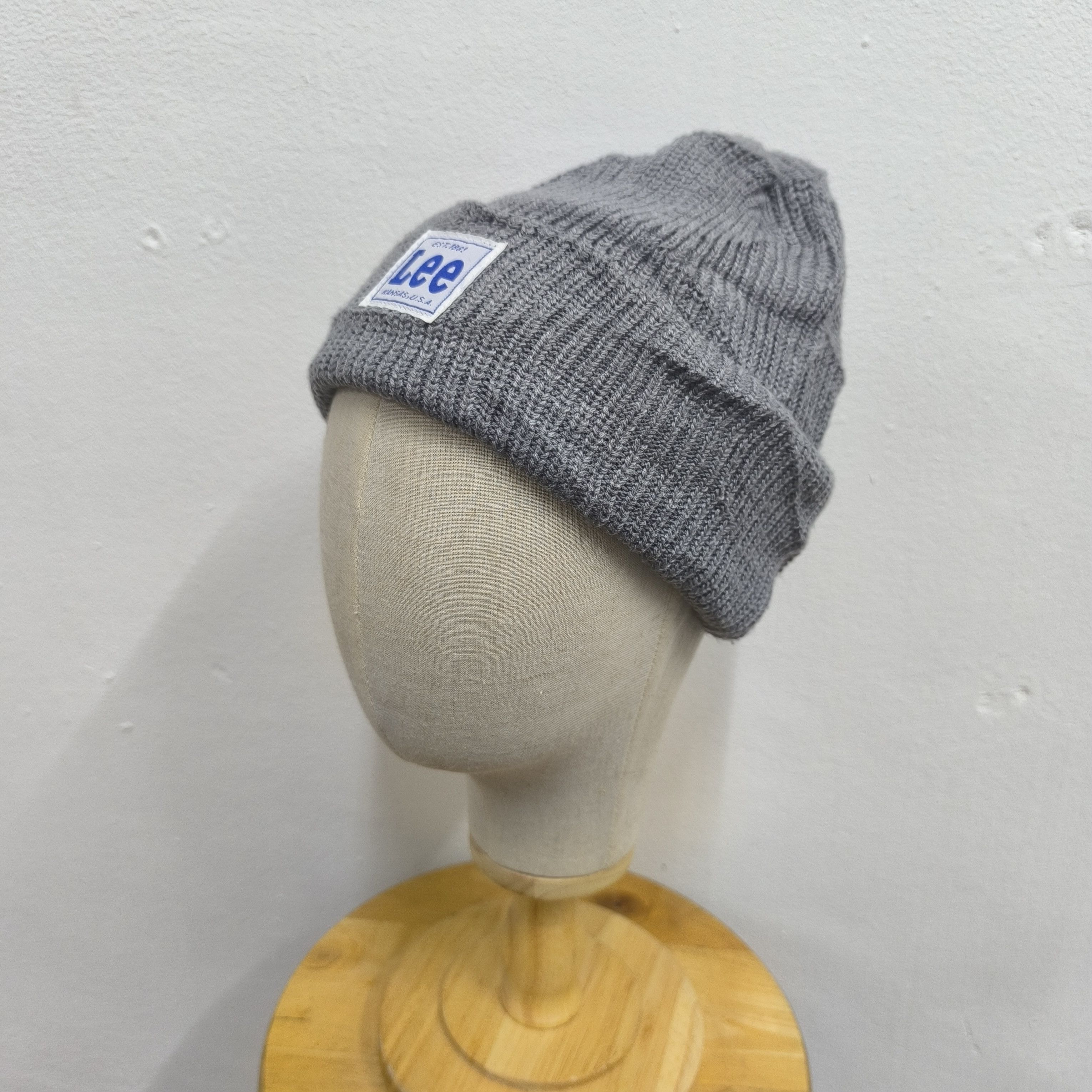 Lee ✨Lee jeans union made patch beanie hat Size ONE SIZE - 2 Thumbnail