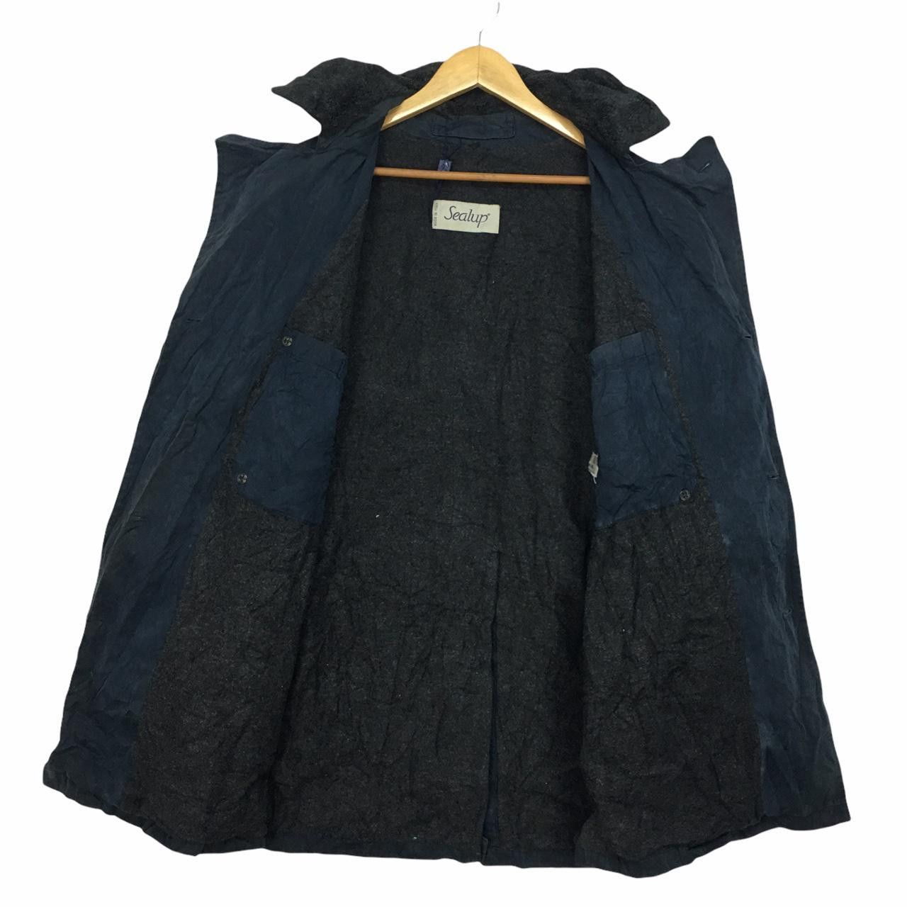 Sealup Vtg SEALUP Double Breasted Trench Coat Belted Jacket Size US L / EU 52-54 / 3 - 2 Thumbnail