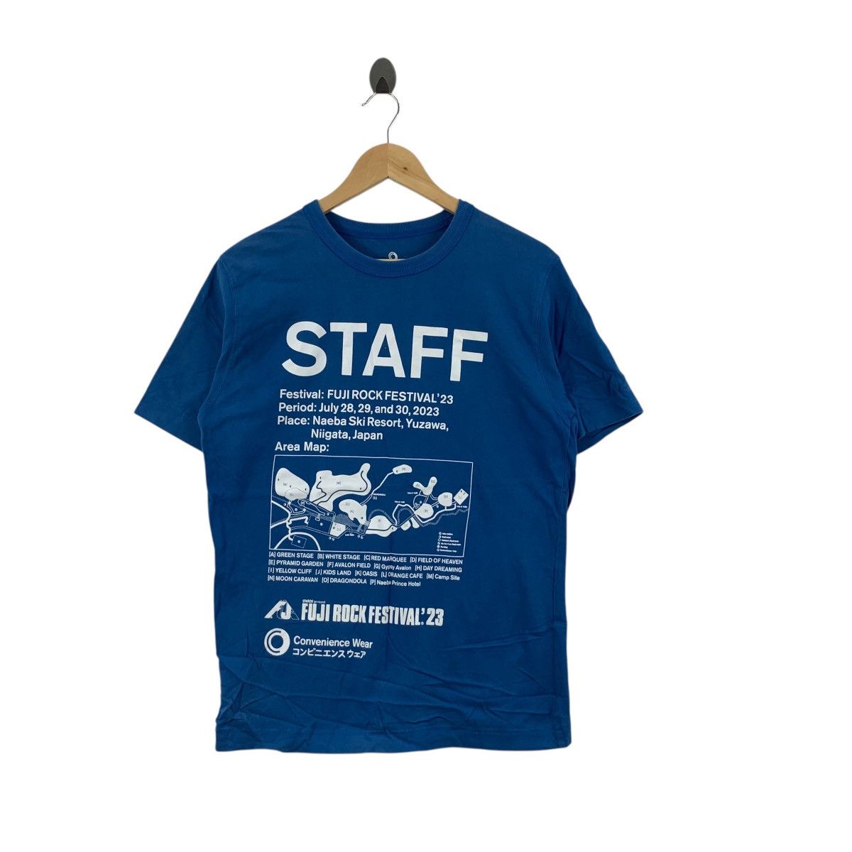 Vintage FUJI ROCK FESTIVAL x Hiroshi Fujiwara The Conveni Tee Shirt Size US XL / EU 56 / 4 - 3 Thumbnail