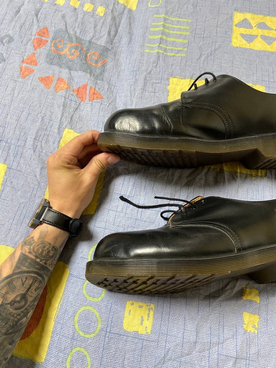 Dr. Martens Vintage Dr. Martens Leather Low Boots Size US 9 / EU 42 - 7 Thumbnail