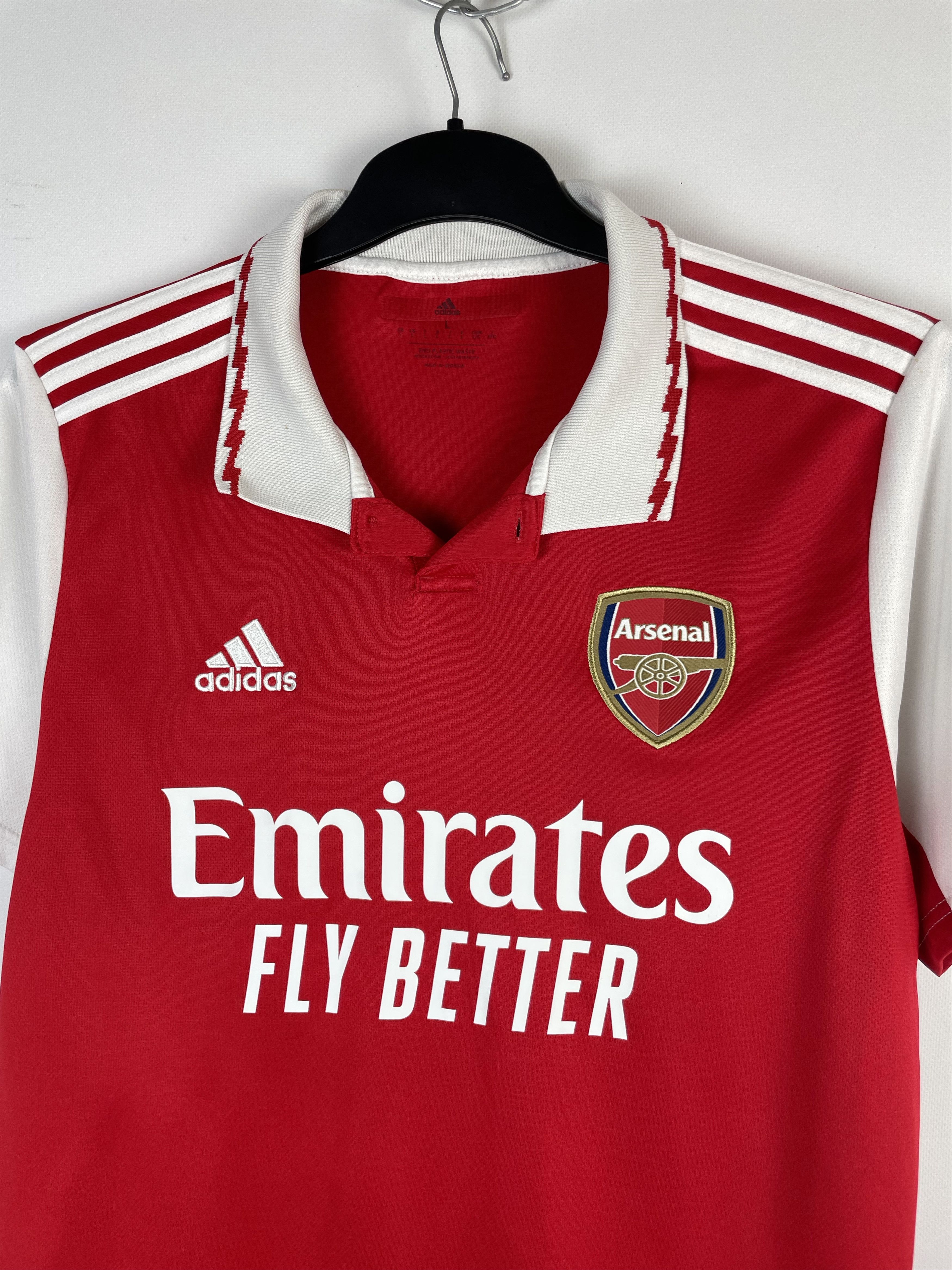 Adidas × Vintage Adidas Arsenal Jersey Tshirt Tee Size US L / EU 52-54 / 3 - 4 Thumbnail