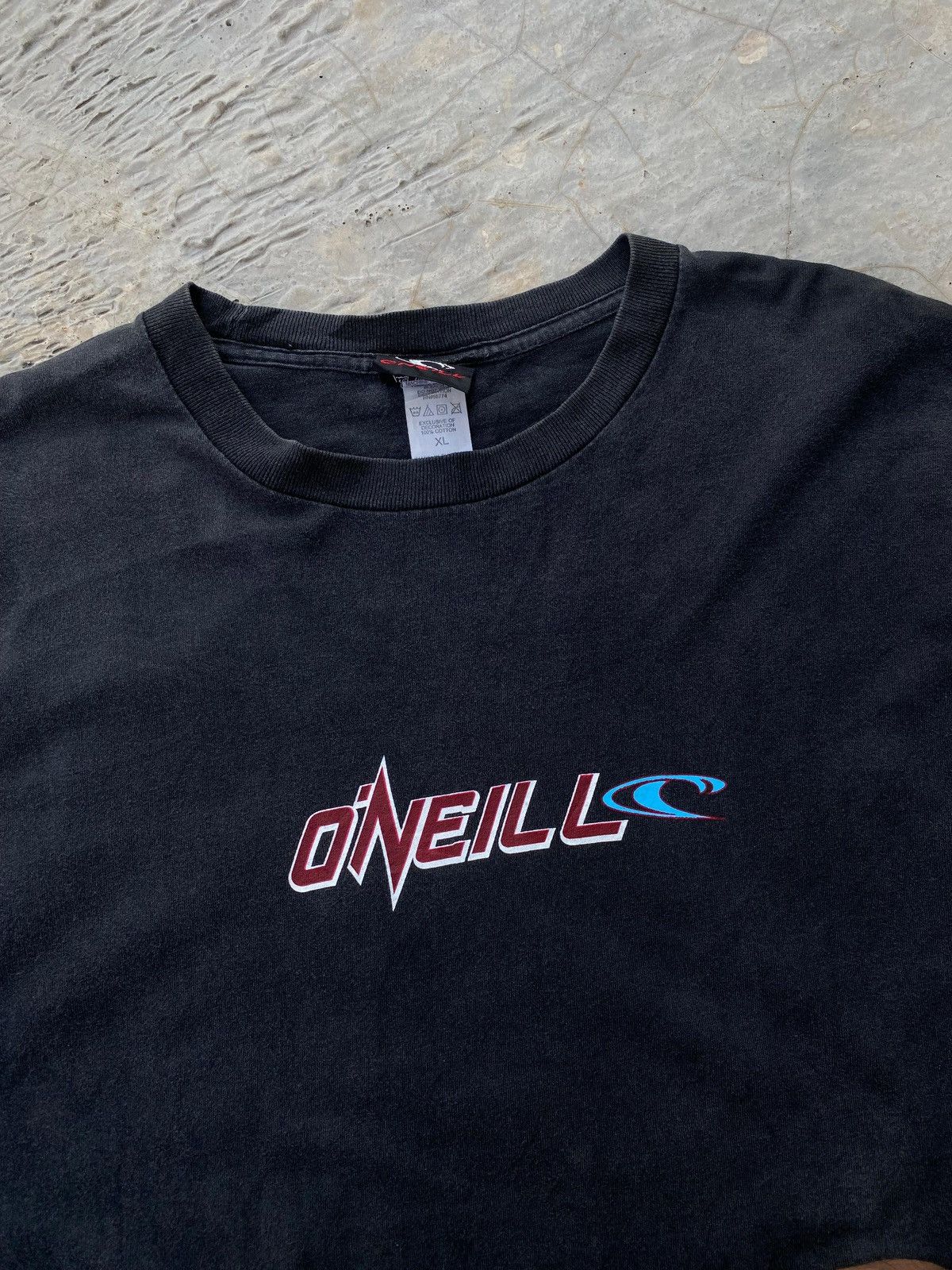 O'Neill 1990s - O'Neill Vintage Logo Center Front Big Back Logo Tees Size US XL / EU 56 / 4 - 4 Thumbnail
