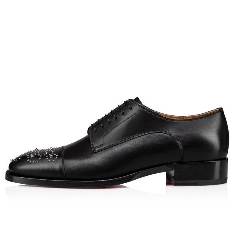 Christian Louboutin o1bcso1str0326 Shoes in Black Size US 12 / EU 45 - 3 Thumbnail