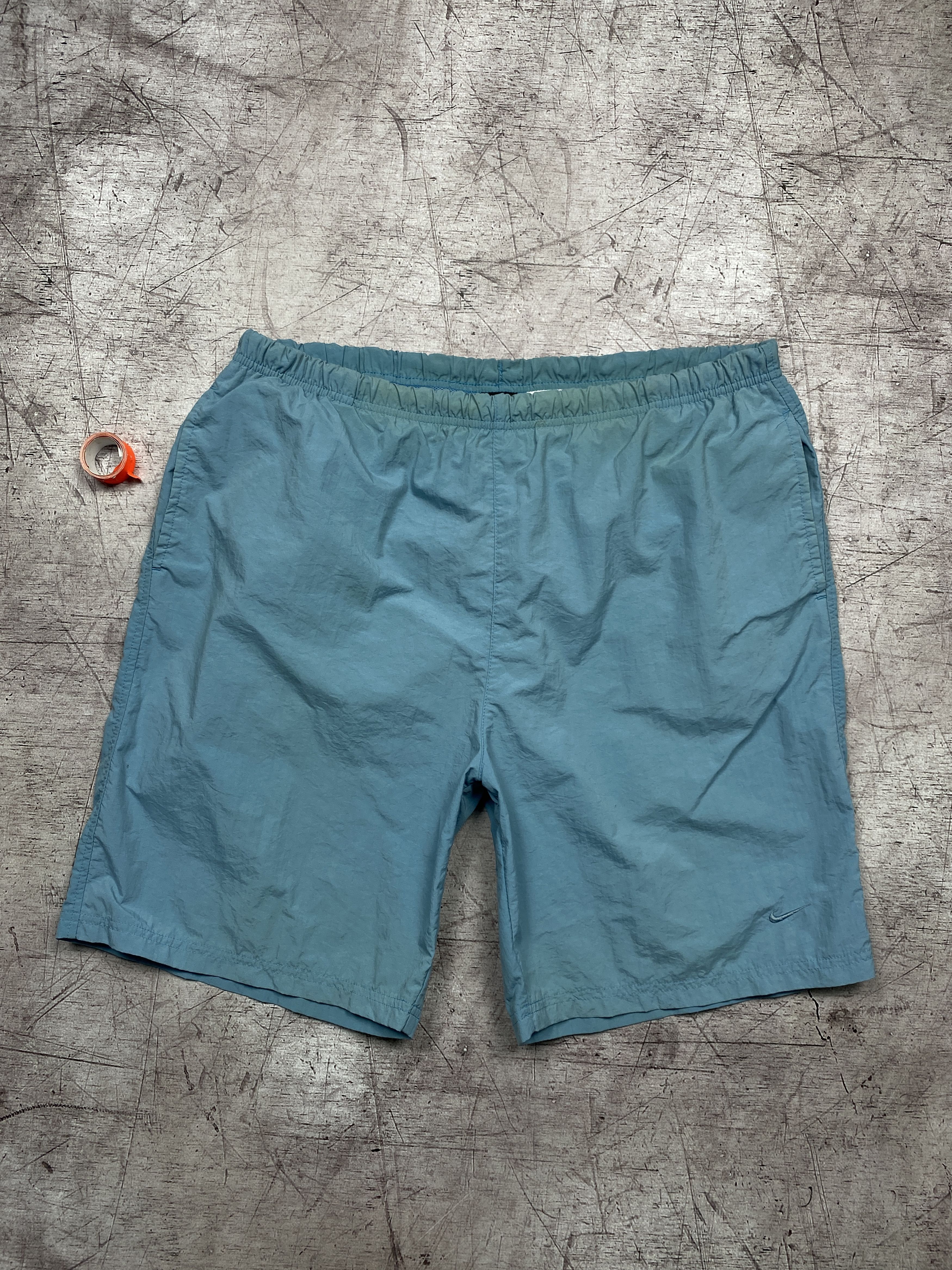 Nike × Vintage Nike Vintage Nylon Shorts Size US 34 / EU 50 - 1 Thumbnail