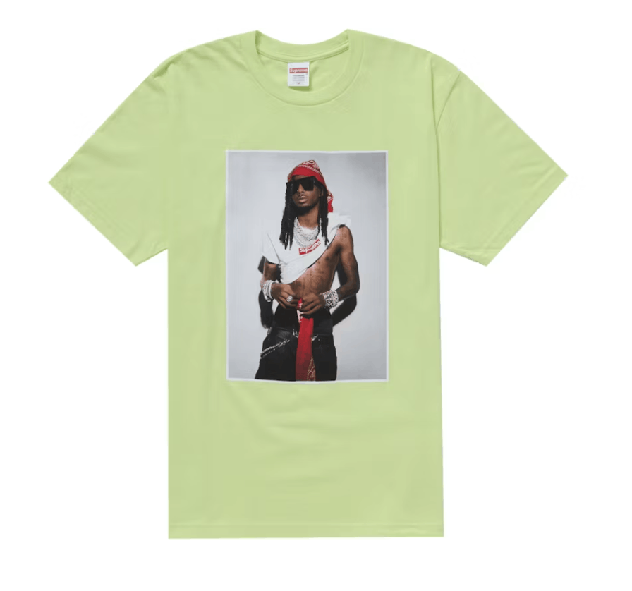 Supreme Playboi Carti Tee Green Size L 