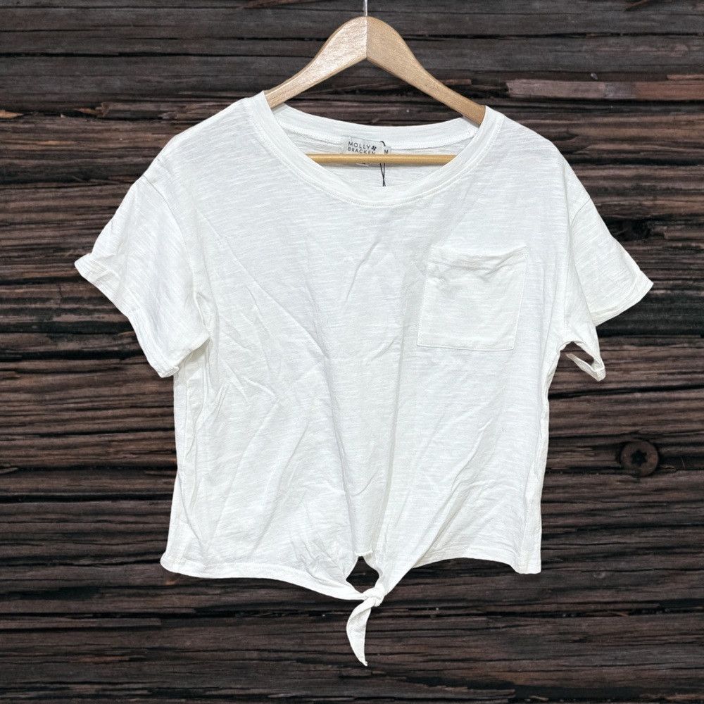 Other Molly Bracken Tie Front Tee NWT Size M / US 6-8 / IT 42-44 - 1 Thumbnail