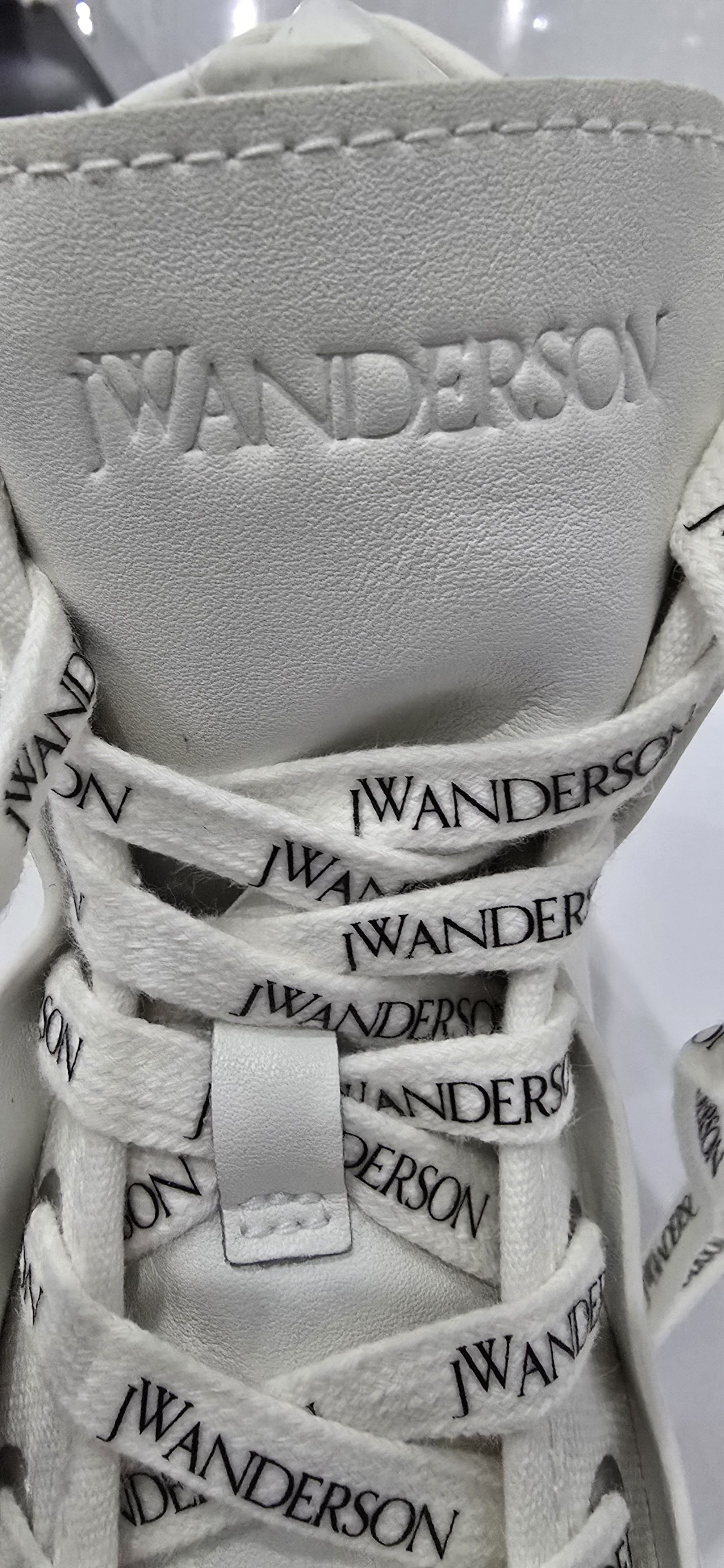 JW Anderson Chunky High-Top Sneakers – White / Gum Sole RRP $450 Size US 9 / IT 39 - 7 Thumbnail