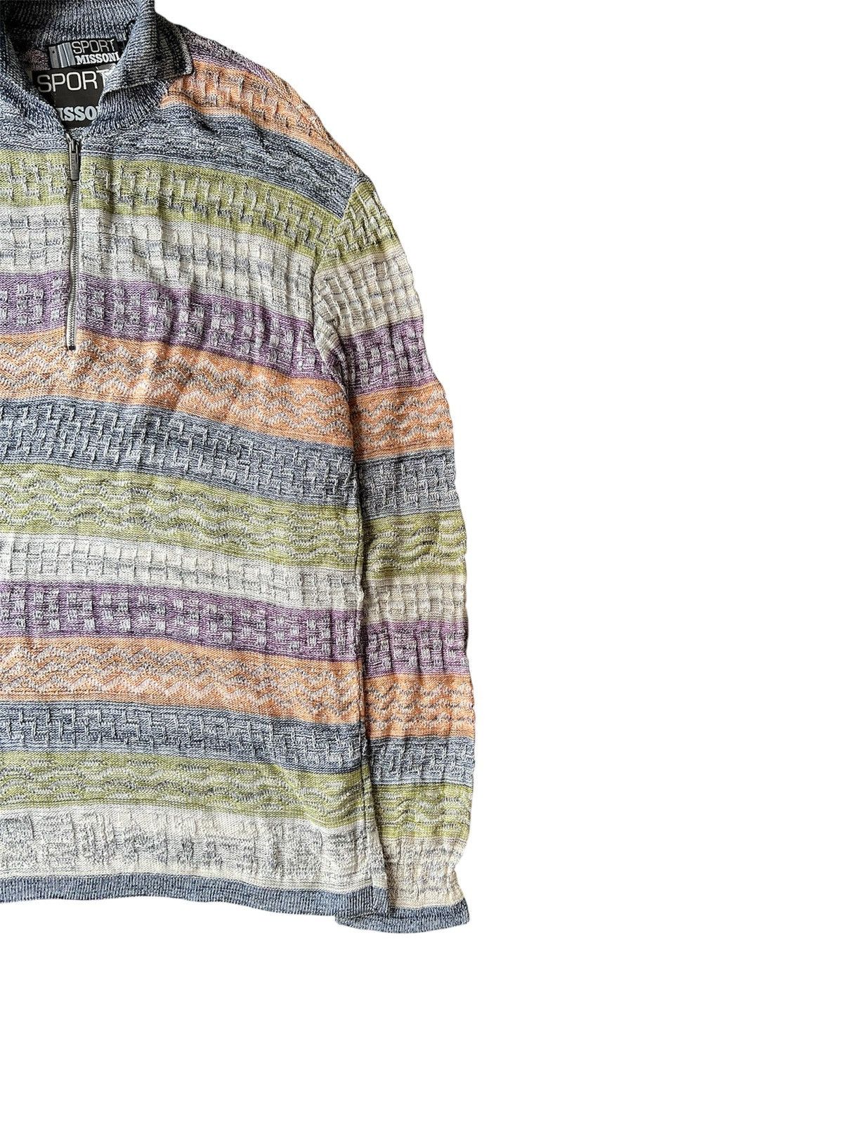 Missoni Missoni Sport Pullover Sweater Multicolor Wool Size XL / US 12-14 / IT 48-50 - 2 Thumbnail