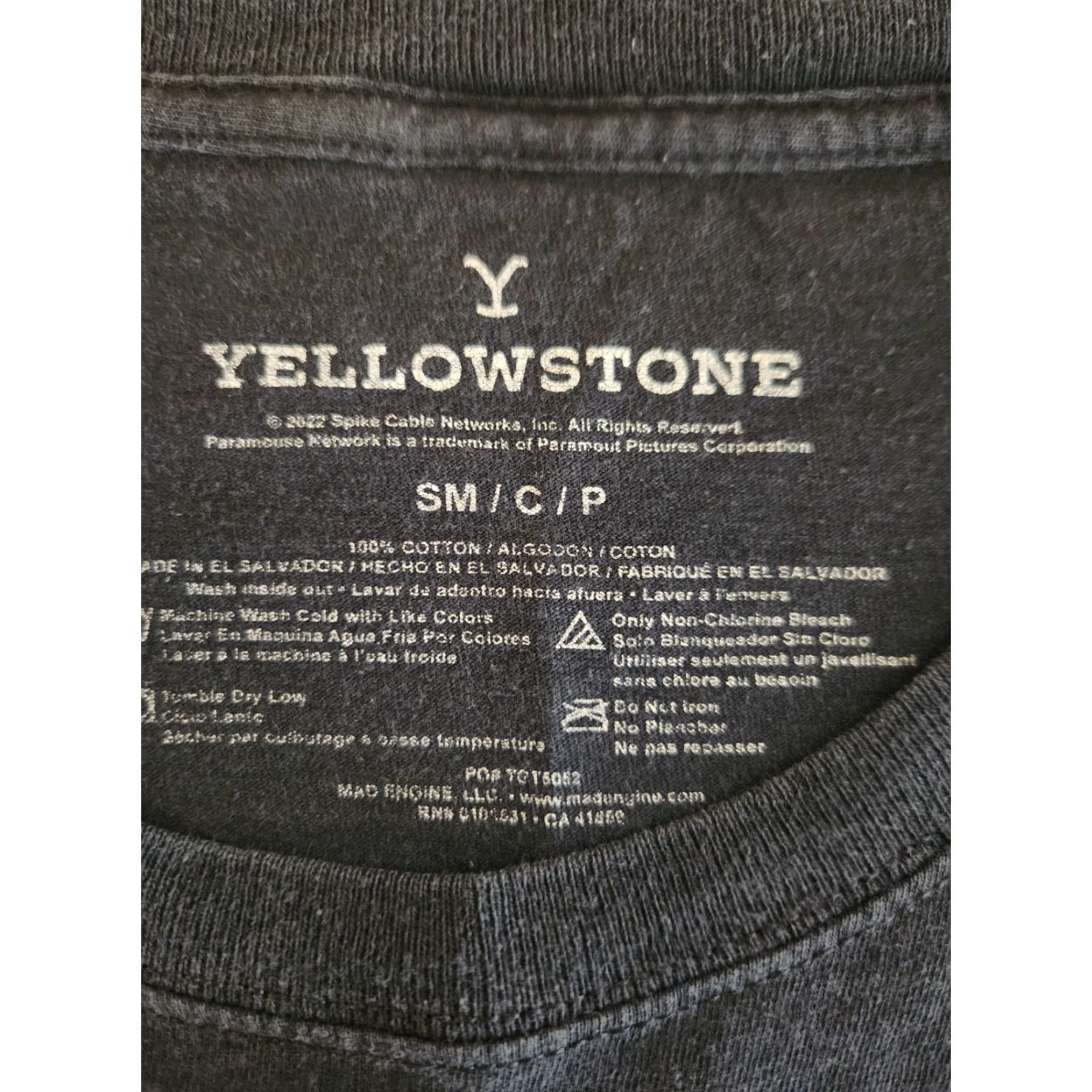 Vintage Yellowstone Dutton Ranch Black Short Sleeve T-Shirt Mens Size Small Size US S / EU 44-46 / 1 - 2 Thumbnail