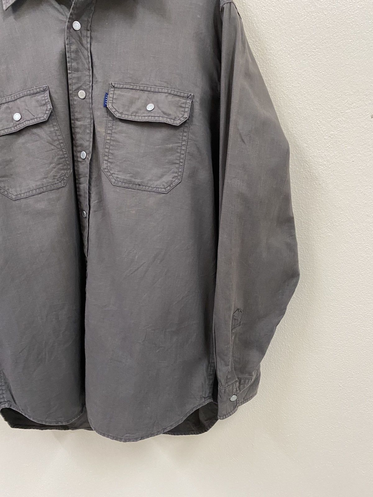 Kansai Yamamoto Vtg Kansai Jeans By Kansa Yamamoto Shirt Button Up Size US L / EU 52-54 / 3 - 3 Thumbnail