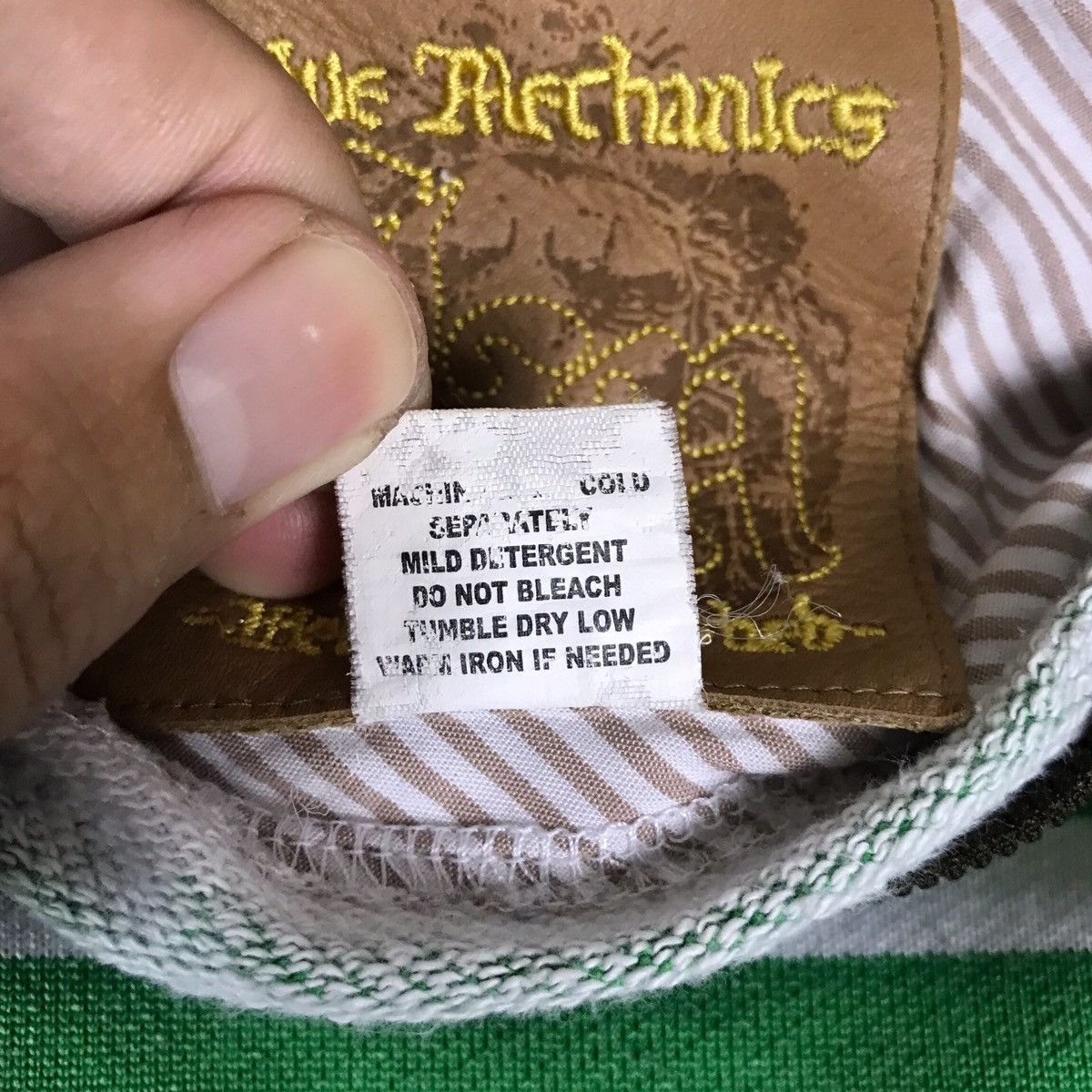 Live Mechanics Vintage Live Mechanics Pullover Jumper Sweatshirt Size US L / EU 52-54 / 3 - 8 Thumbnail