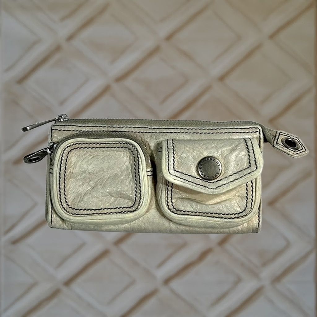 Marc Jacobs VINTAGE Marc Jacobs Wallet Leather Clutch Women Size ONE SIZE - 1 Thumbnail